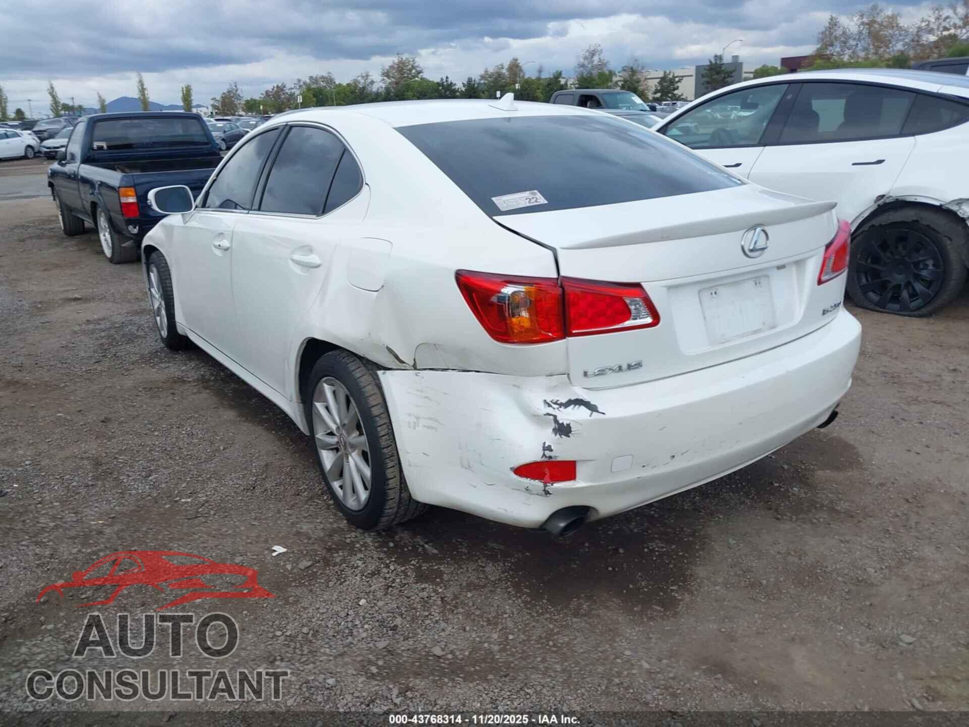 LEXUS IS 250 2010 - JTHBF5C23A2097068