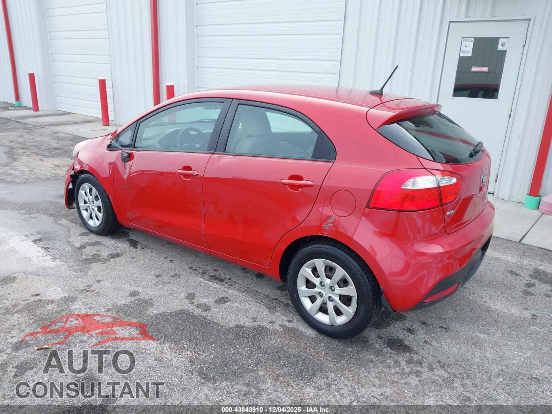 KIA RIO 2013 - KNADM5A34D6239224