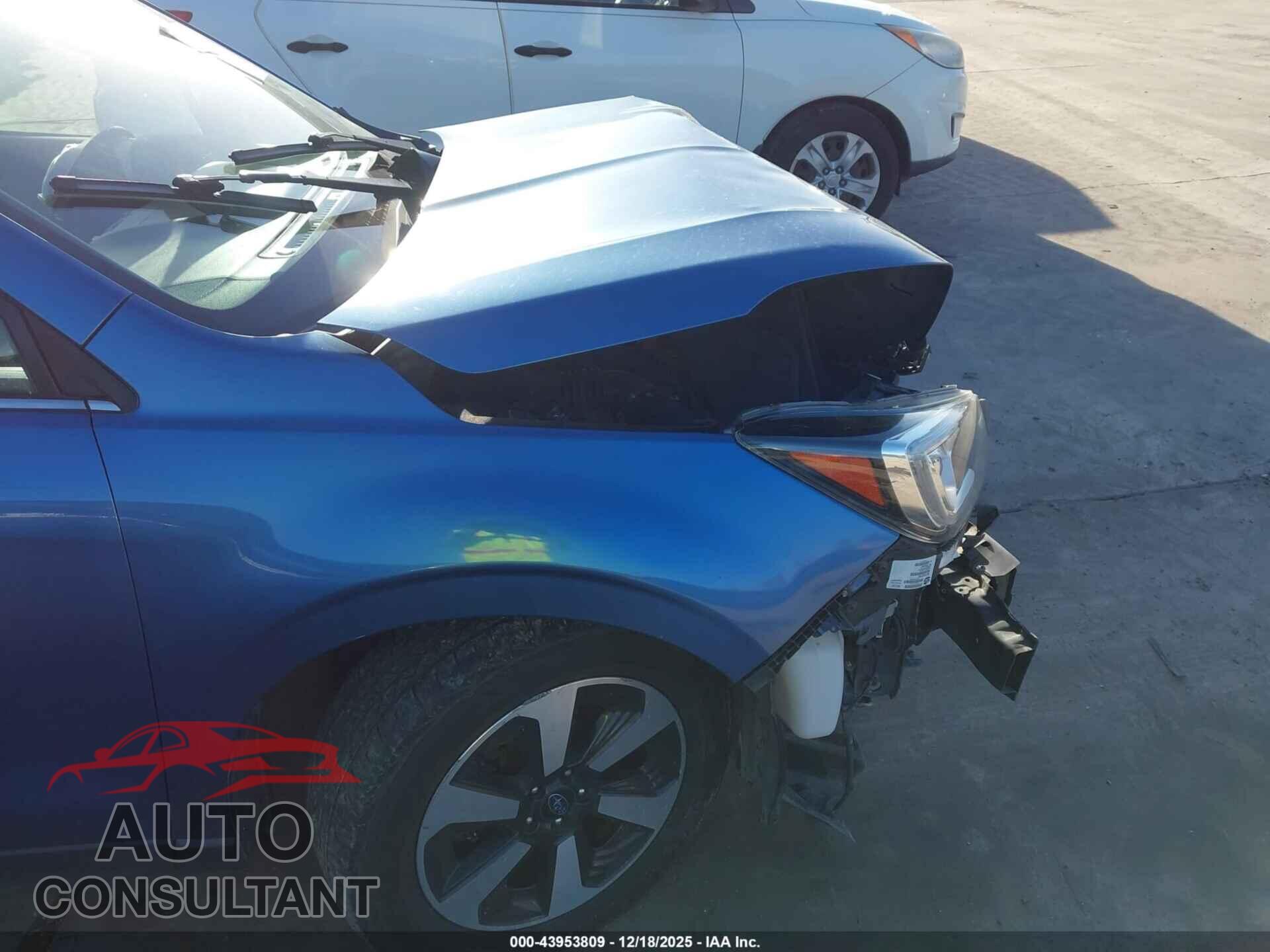 SUBARU FORESTER 2018 - JF2SJARC7JH407293