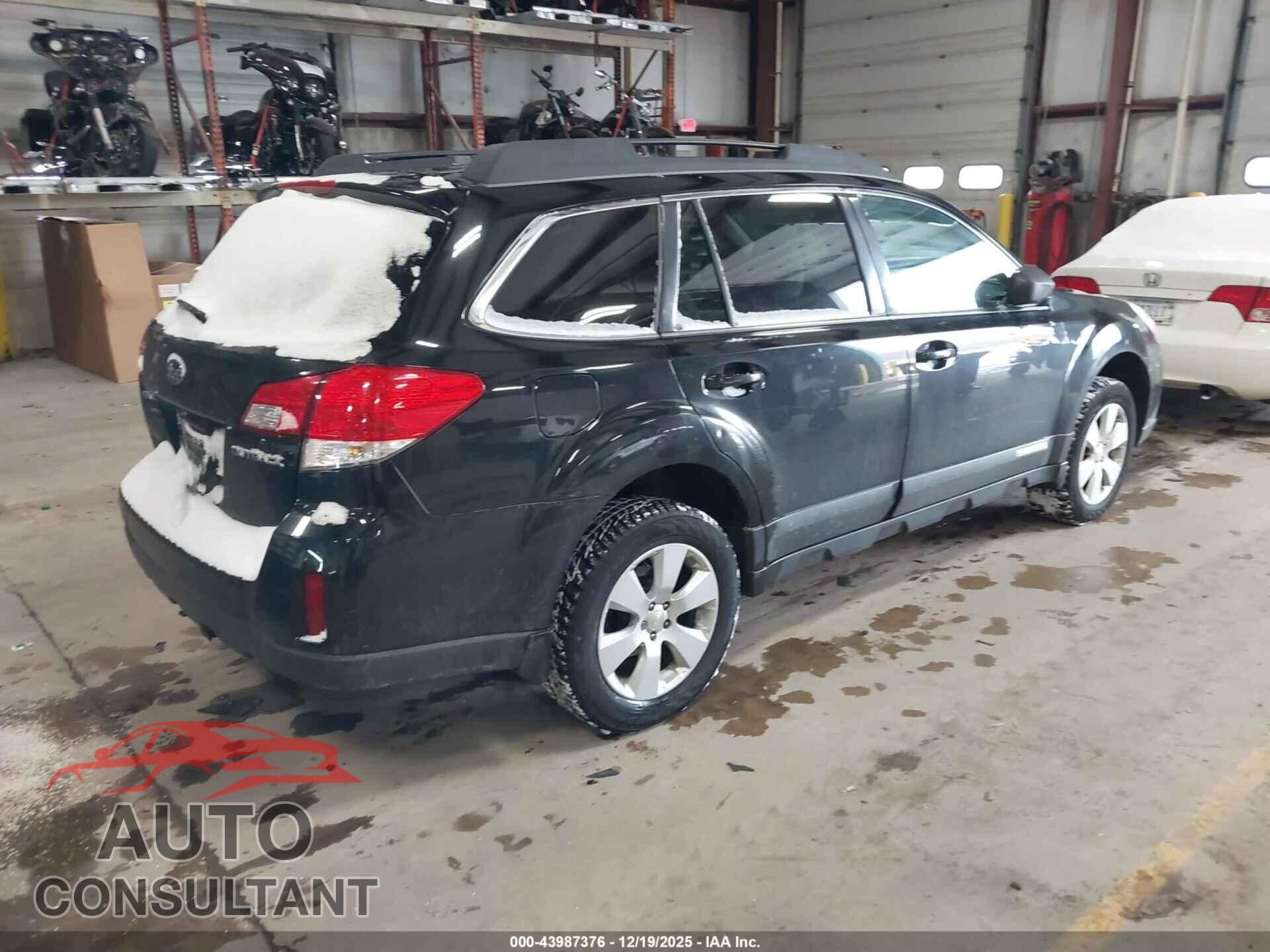 SUBARU OUTBACK 2012 - 4S4BRCCC1C3245880