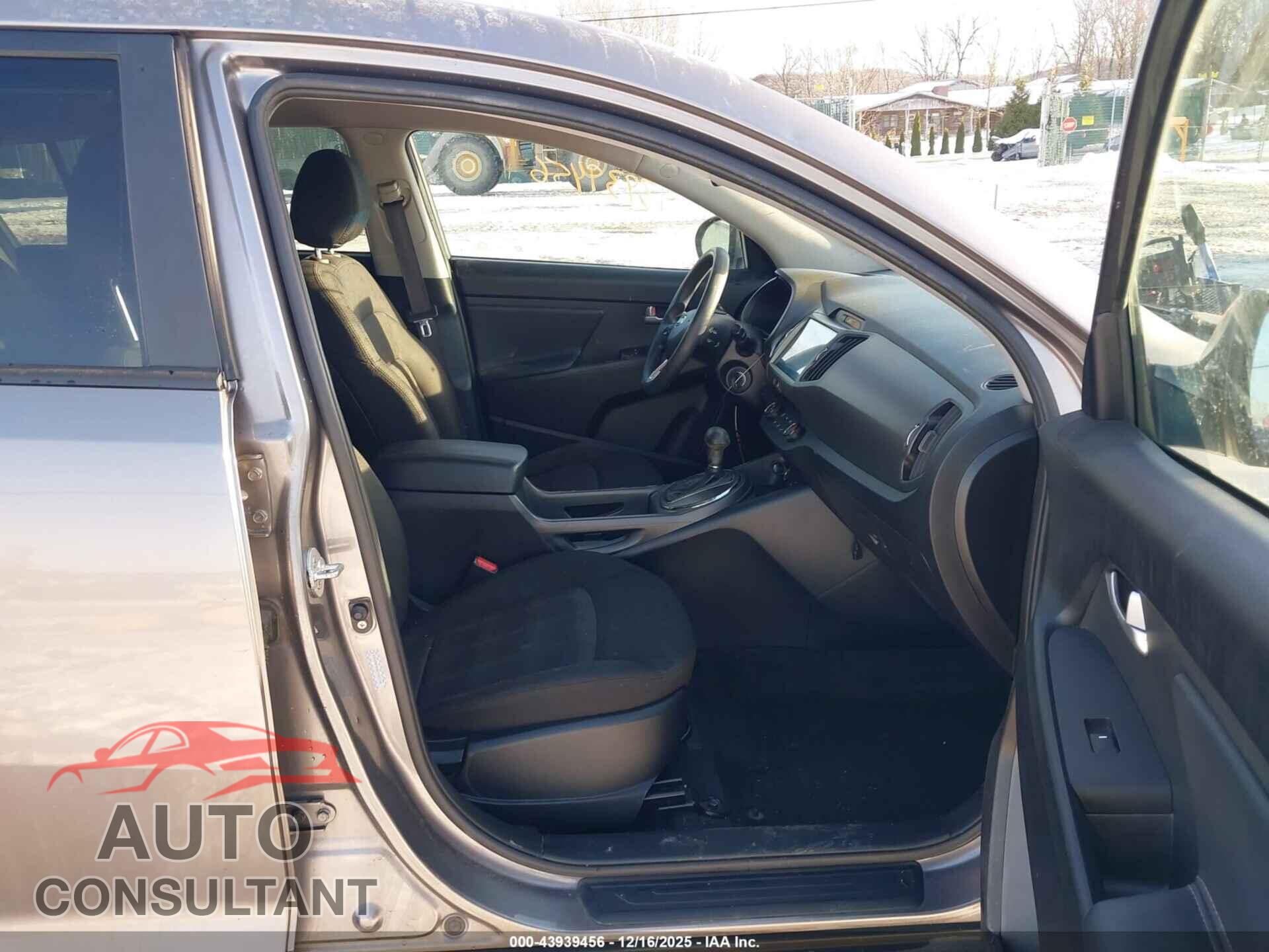 KIA SPORTAGE 2012 - KNDPBCA25C7287146