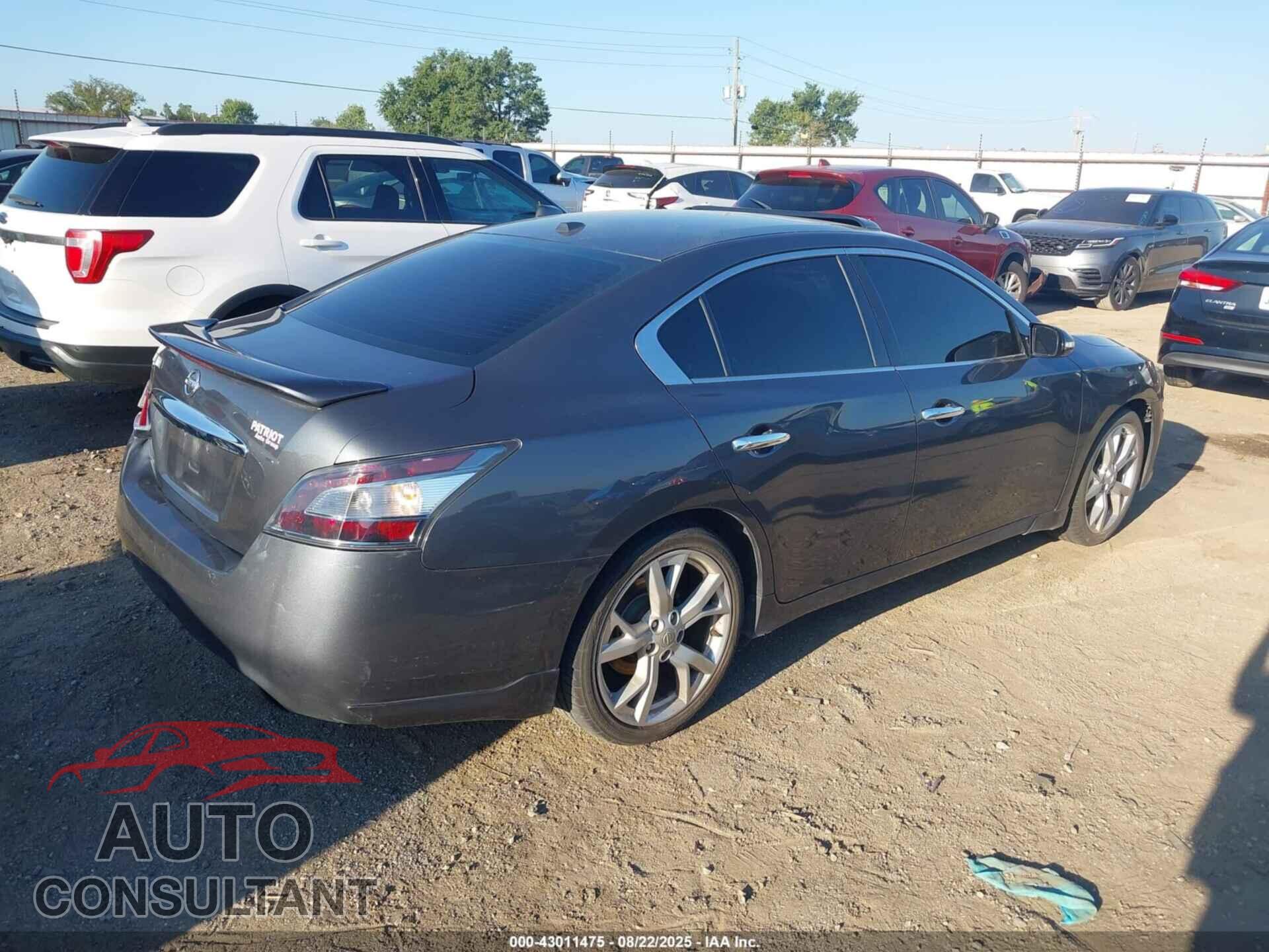 NISSAN MAXIMA 2012 - 1N4AA5AP0CC801594