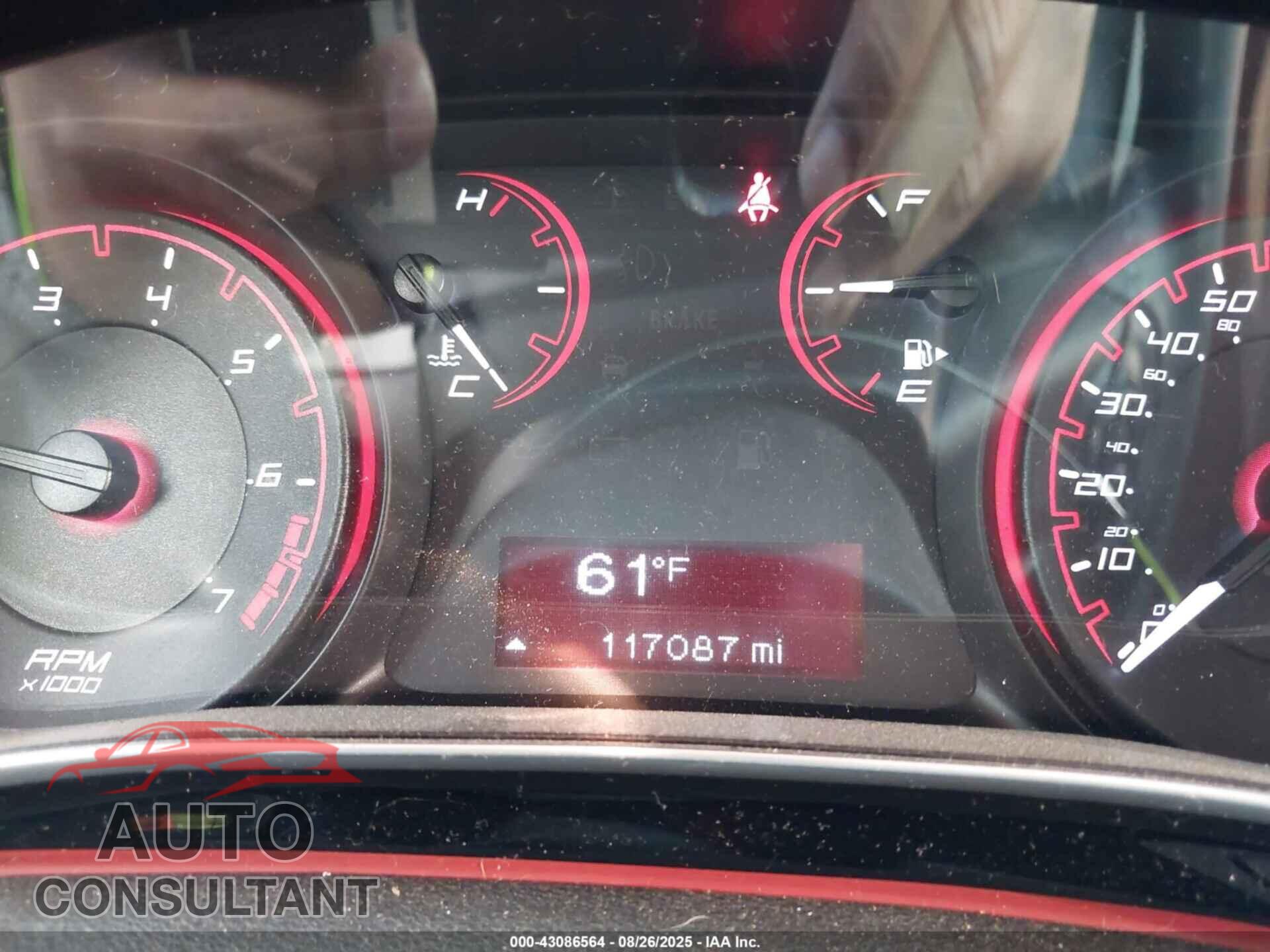 DODGE DART 2015 - 1C3CDFBB7FD422047