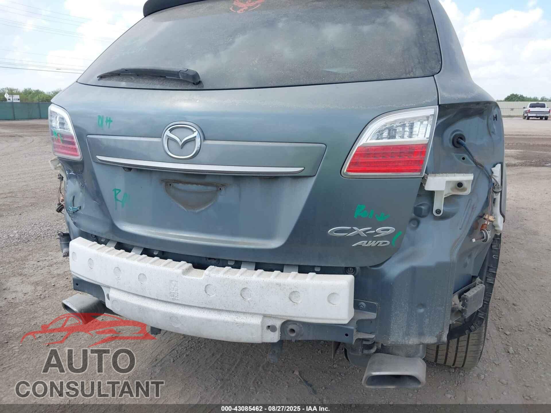 MAZDA CX-9 2012 - JM3TB3DA1C0345707