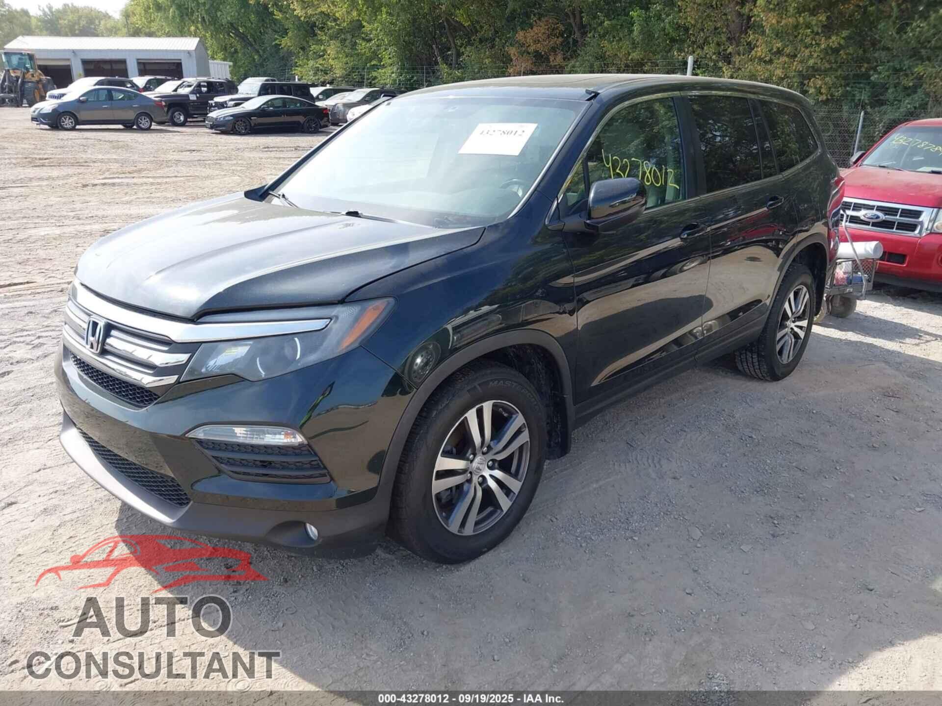 HONDA PILOT 2016 - 5FNYF6H81GB027850