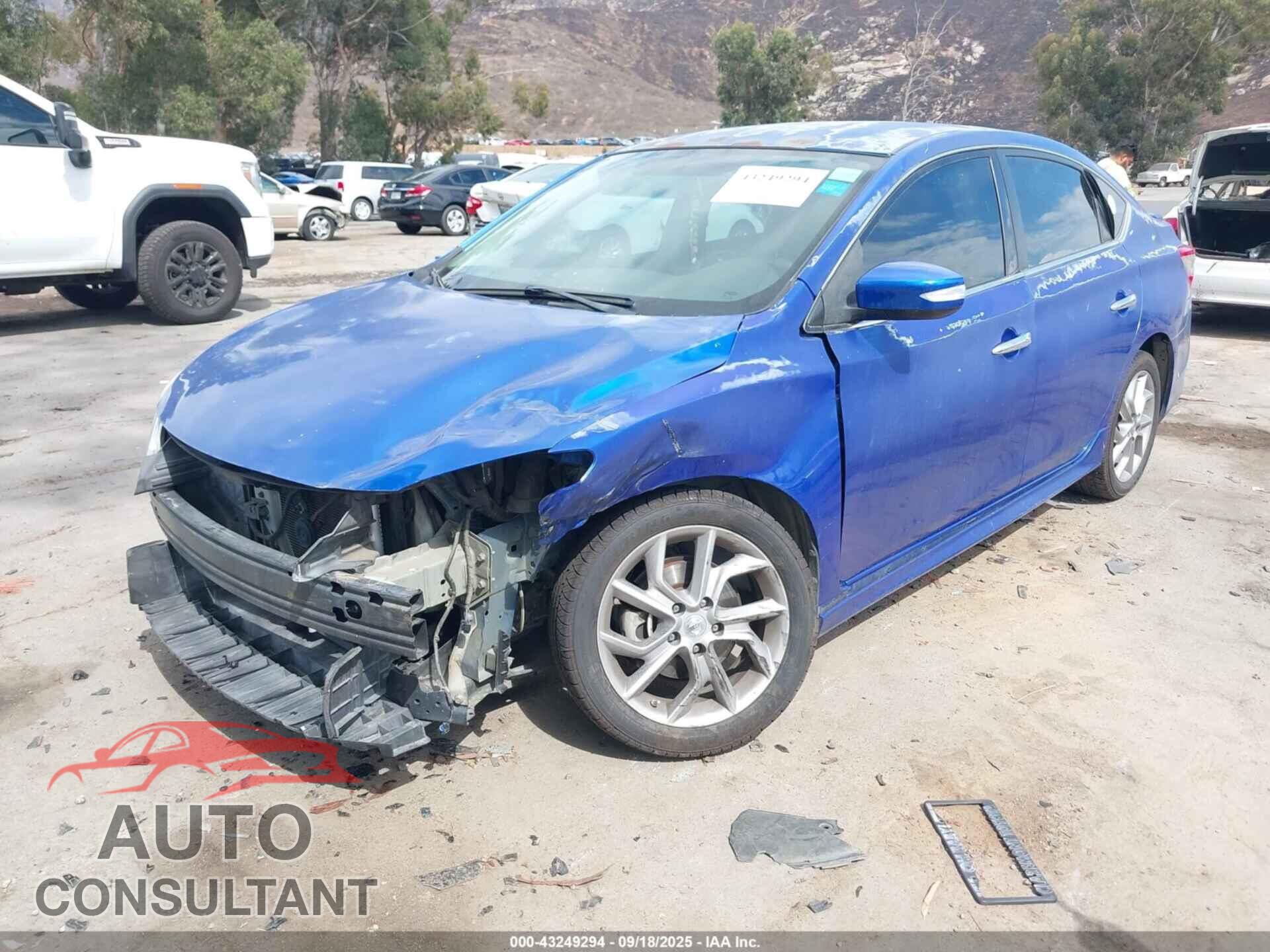 NISSAN SENTRA 2015 - 3N1AB7AP1FY331836