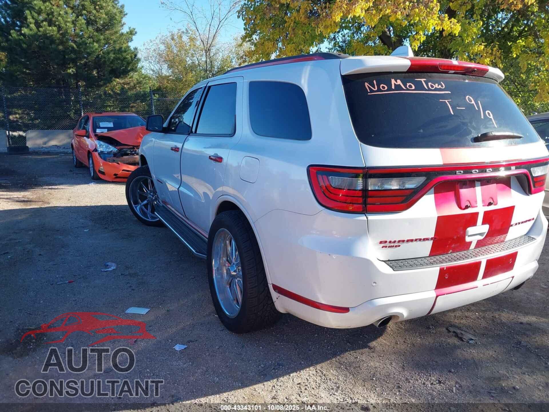 DODGE DURANGO 2017 - 1C4RDJEG6HC806667