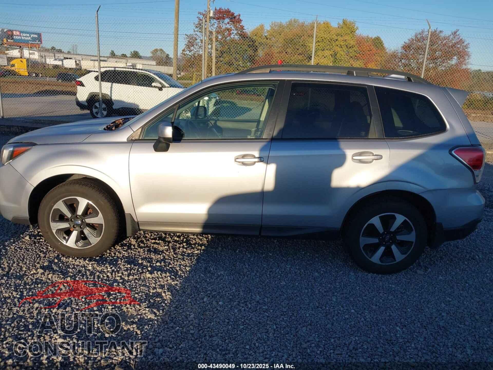 SUBARU FORESTER 2017 - JF2SJAEC9HH485462
