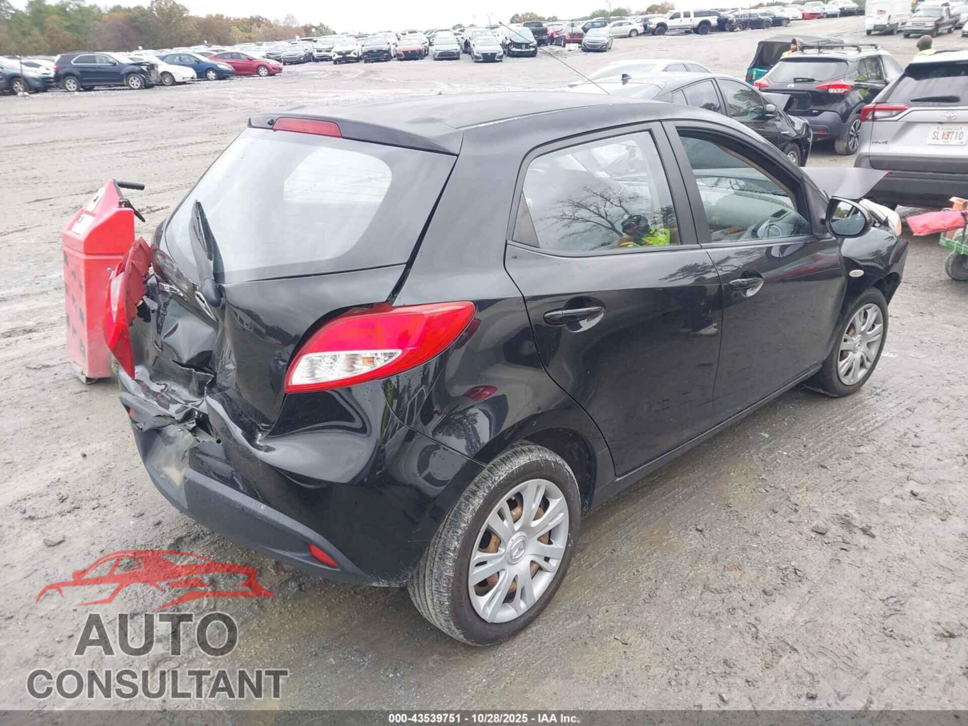 MAZDA MAZDA2 2013 - JM1DE1KY7D0153170
