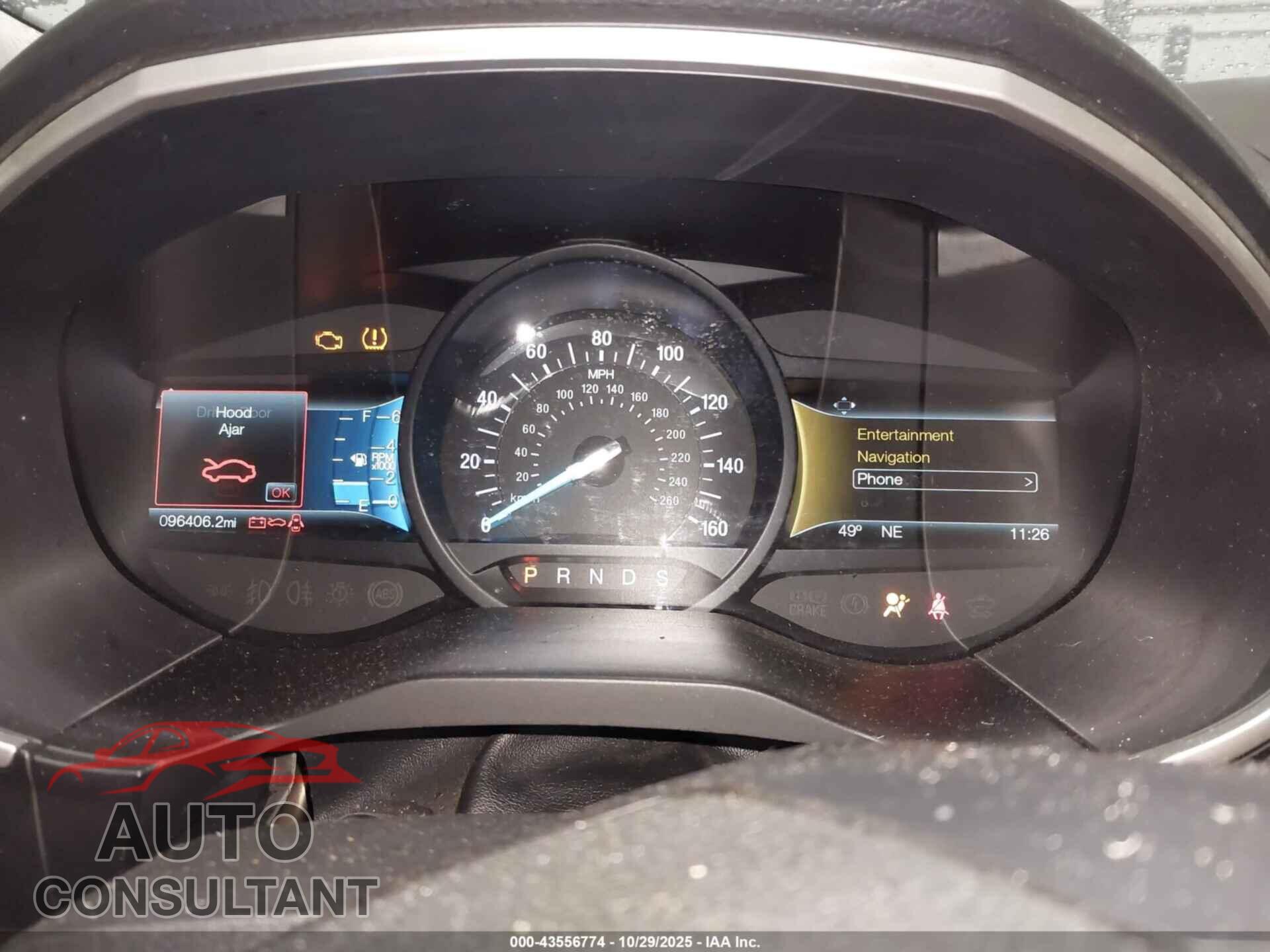 FORD EDGE 2018 - 2FMPK4J98JBC43807