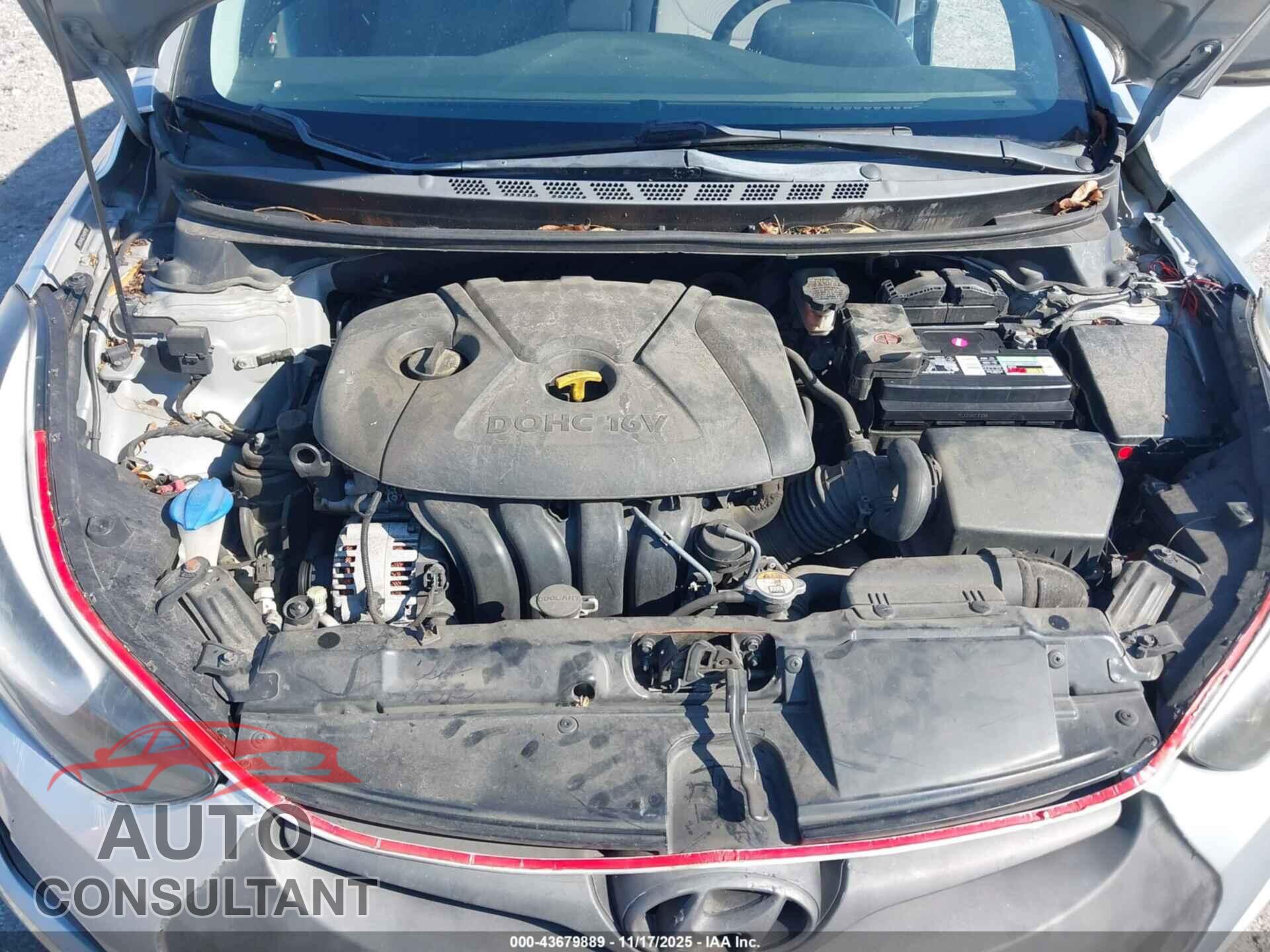 HYUNDAI ELANTRA 2014 - 5NPDH4AE2EH459794