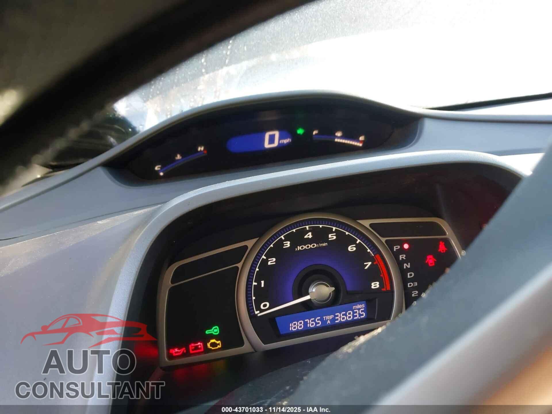 HONDA CIVIC 2010 - 2HGFA1F53AH540344