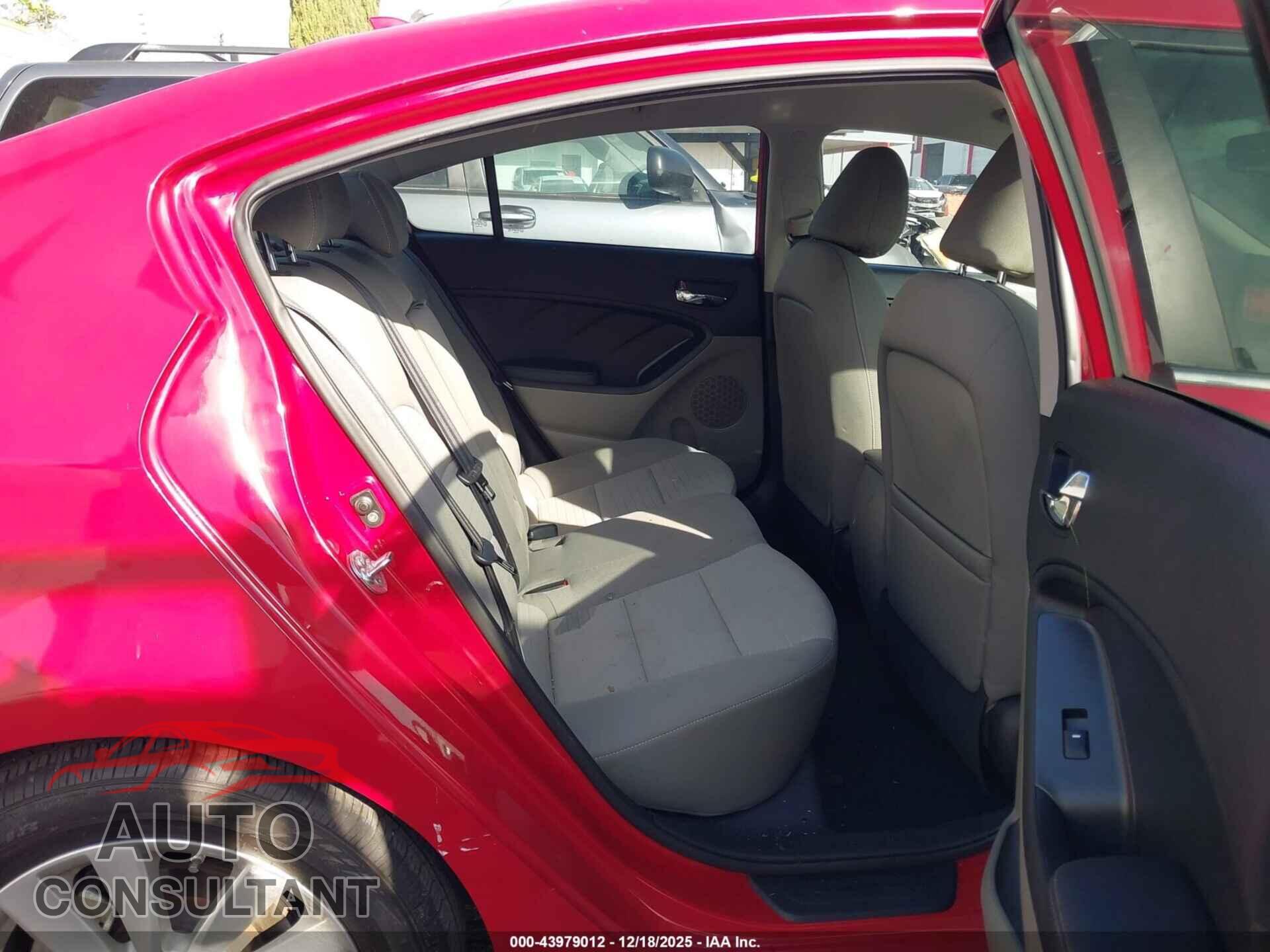 KIA FORTE 2014 - KNAFX4A87E5087470