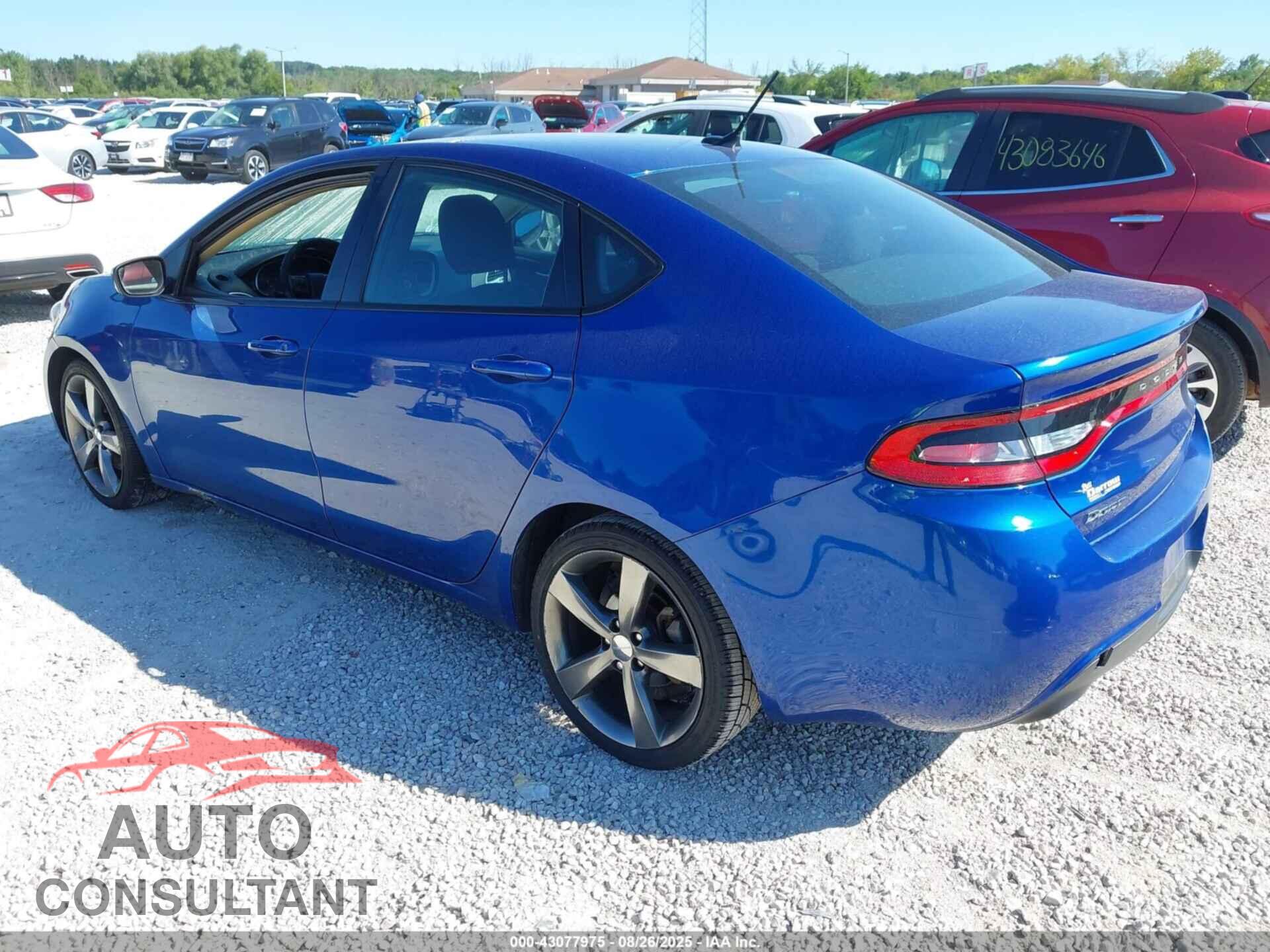 DODGE DART 2013 - 1C3CDFBA6DD326298