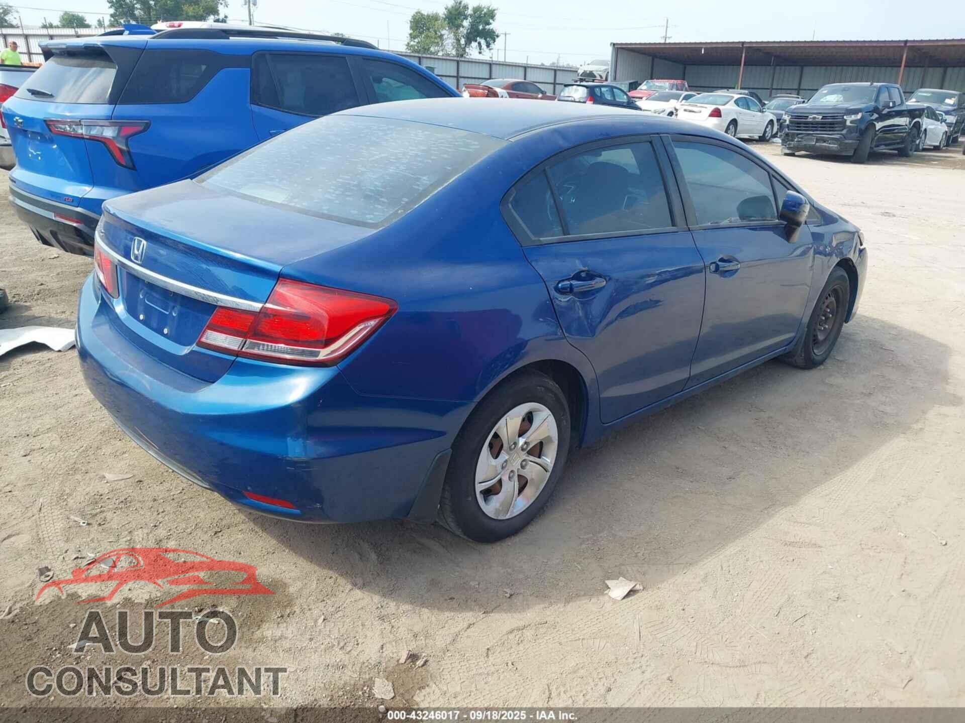 HONDA CIVIC 2014 - 19XFB2F52EE026469