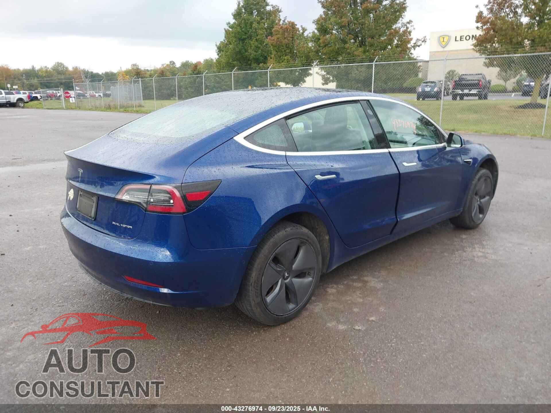 TESLA MODEL 3 2020 - 5YJ3E1EB9LF617448