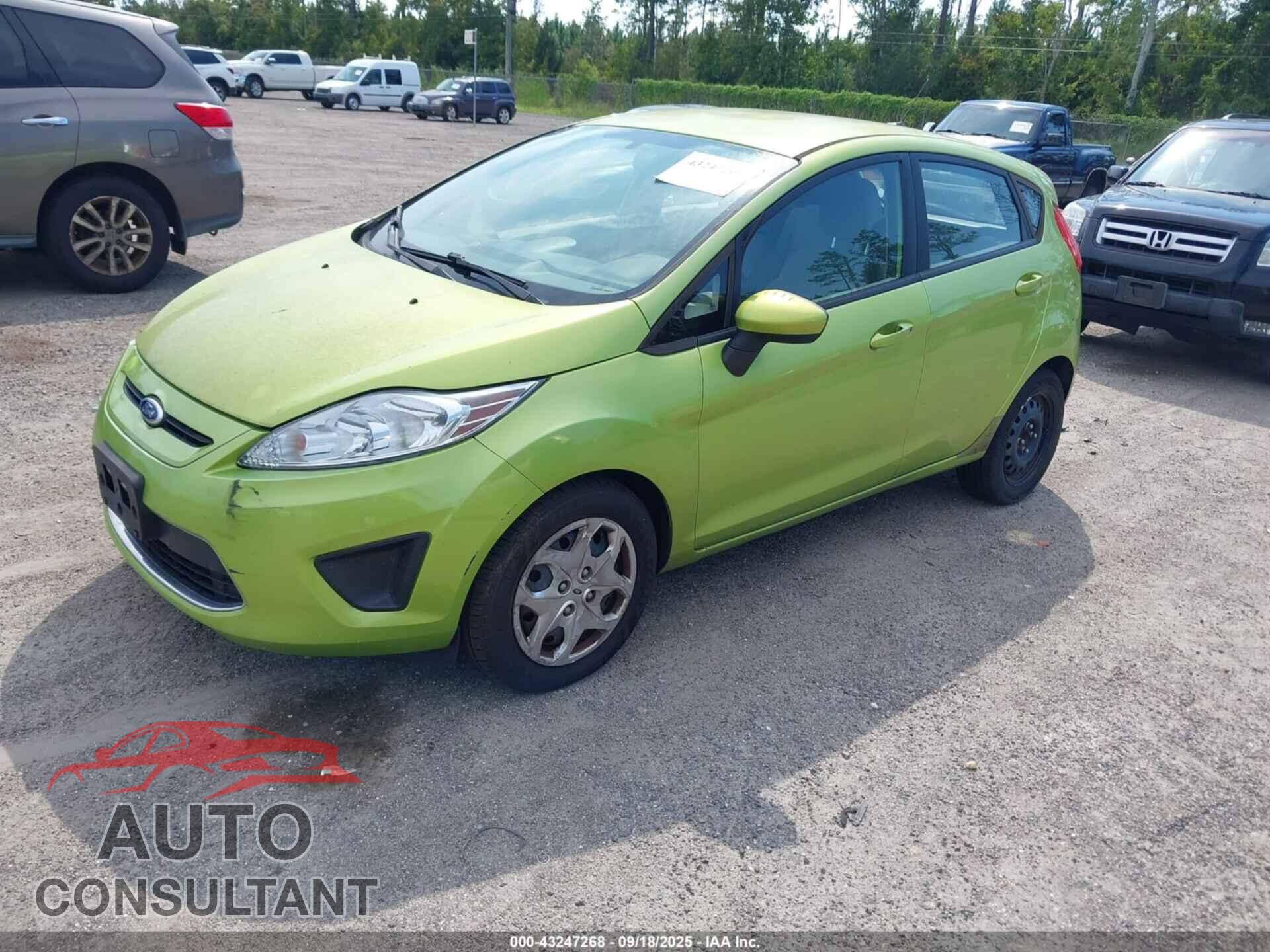FORD FIESTA 2011 - 3FADP4EJXBM134543