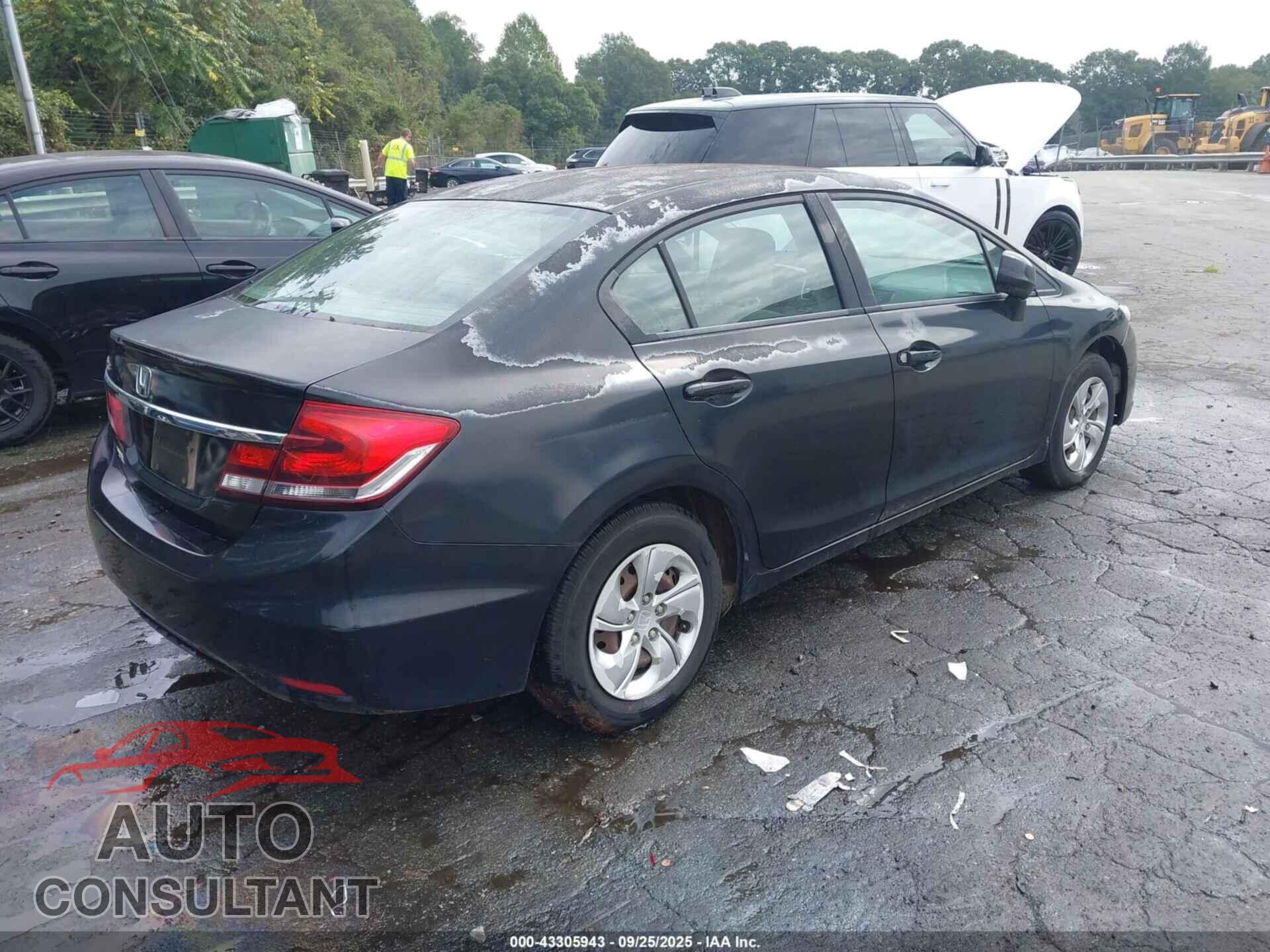 HONDA CIVIC 2013 - 2HGFB2F53DH540920