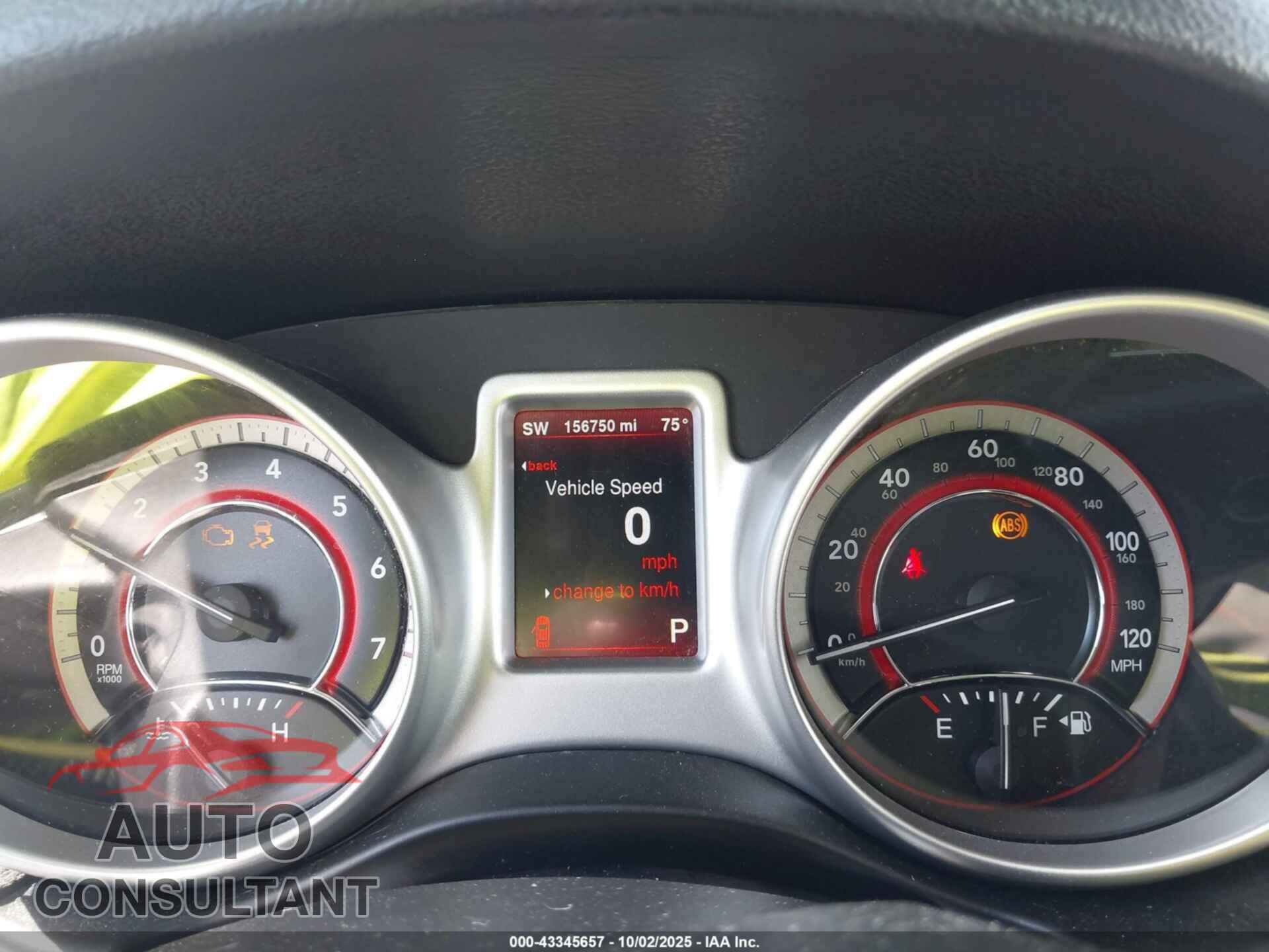 DODGE JOURNEY 2014 - 3C4PDCDG6ET293618