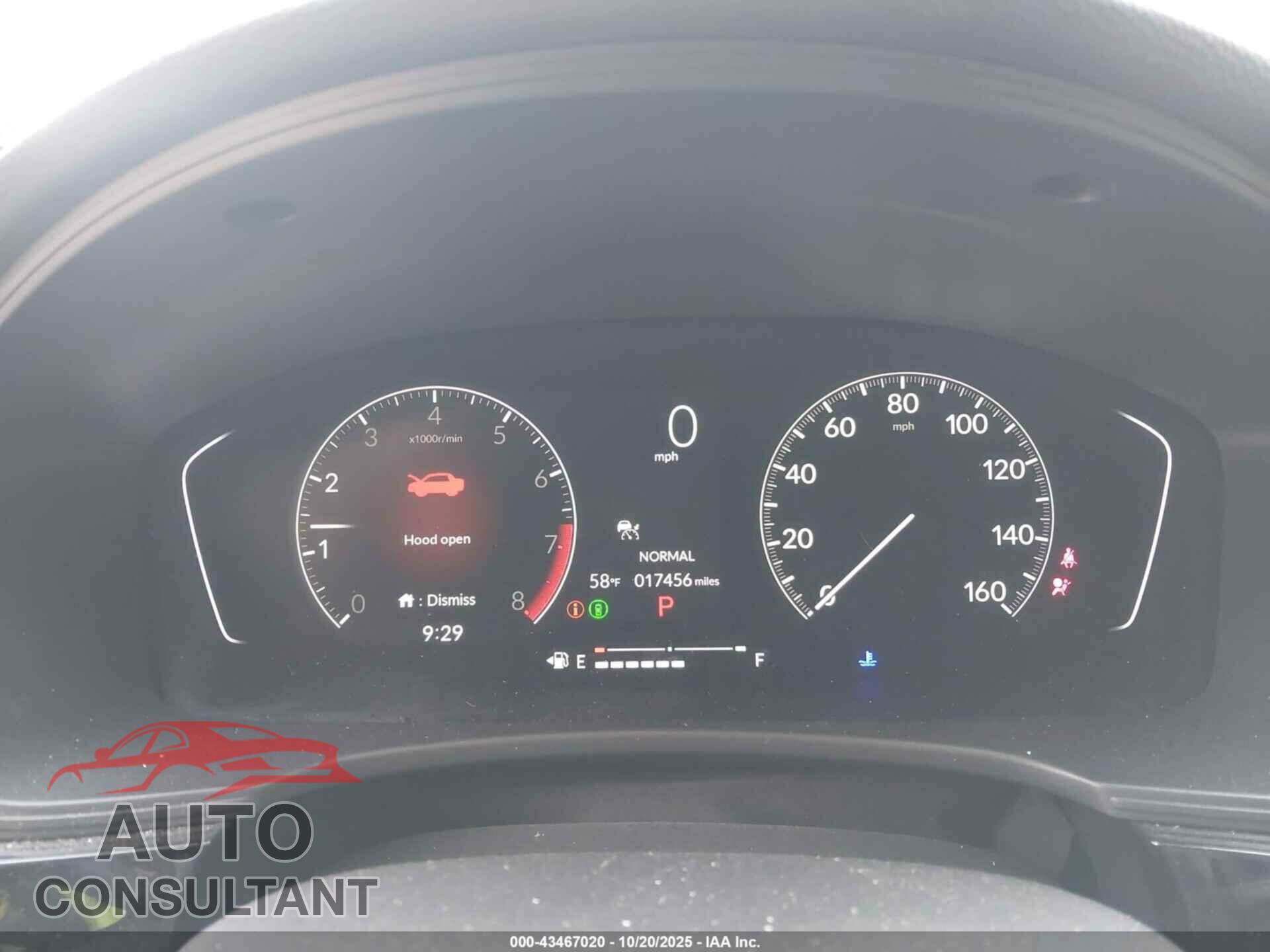 HONDA CIVIC 2023 - 2HGFE2F59PH553277
