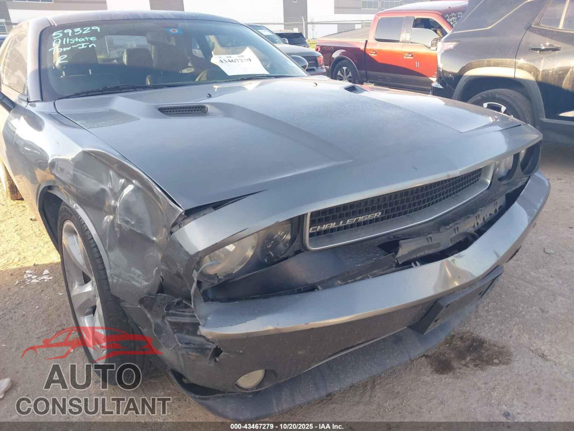DODGE CHALLENGER 2012 - 2C3CDYAG7CH135332