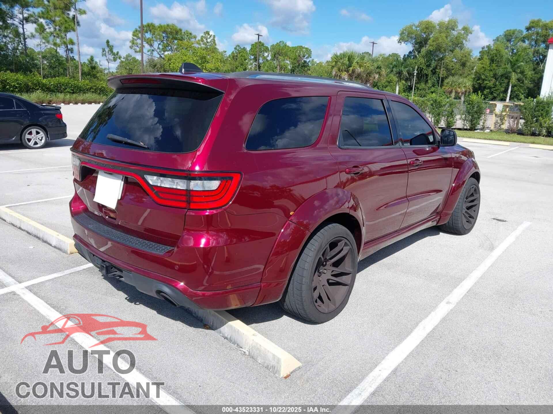 DODGE DURANGO 2021 - 1C4SDJH91MC716142