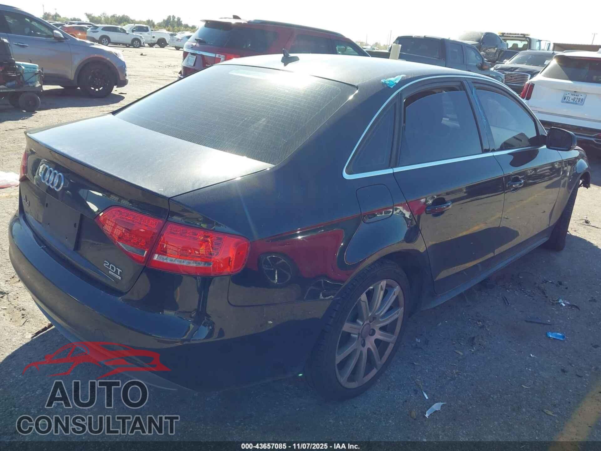 AUDI A4 2012 - WAUHFAFL0CA120238