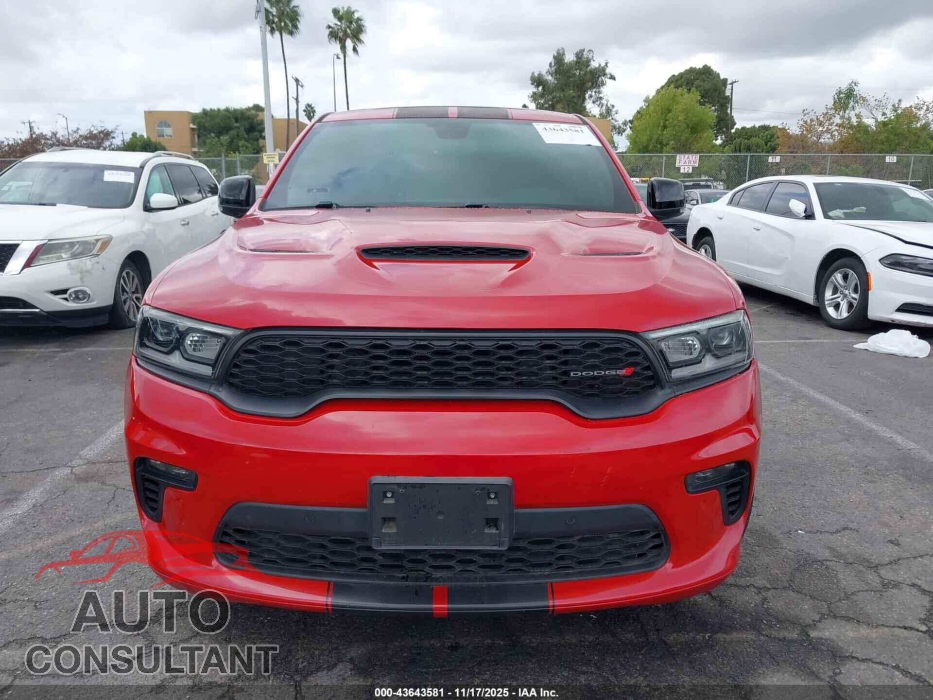 DODGE DURANGO 2021 - 1C4SDHCT9MC573274