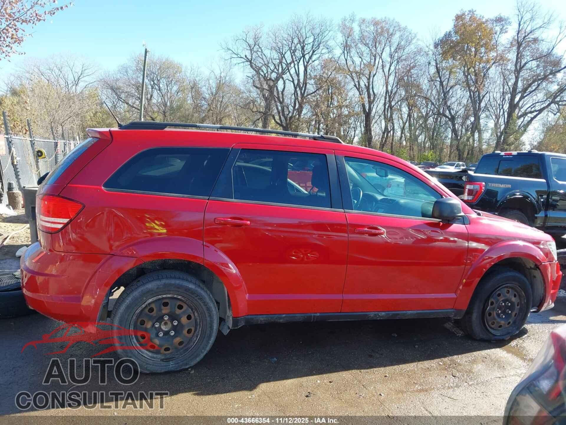 DODGE JOURNEY 2017 - 3C4PDCAB9HT707021