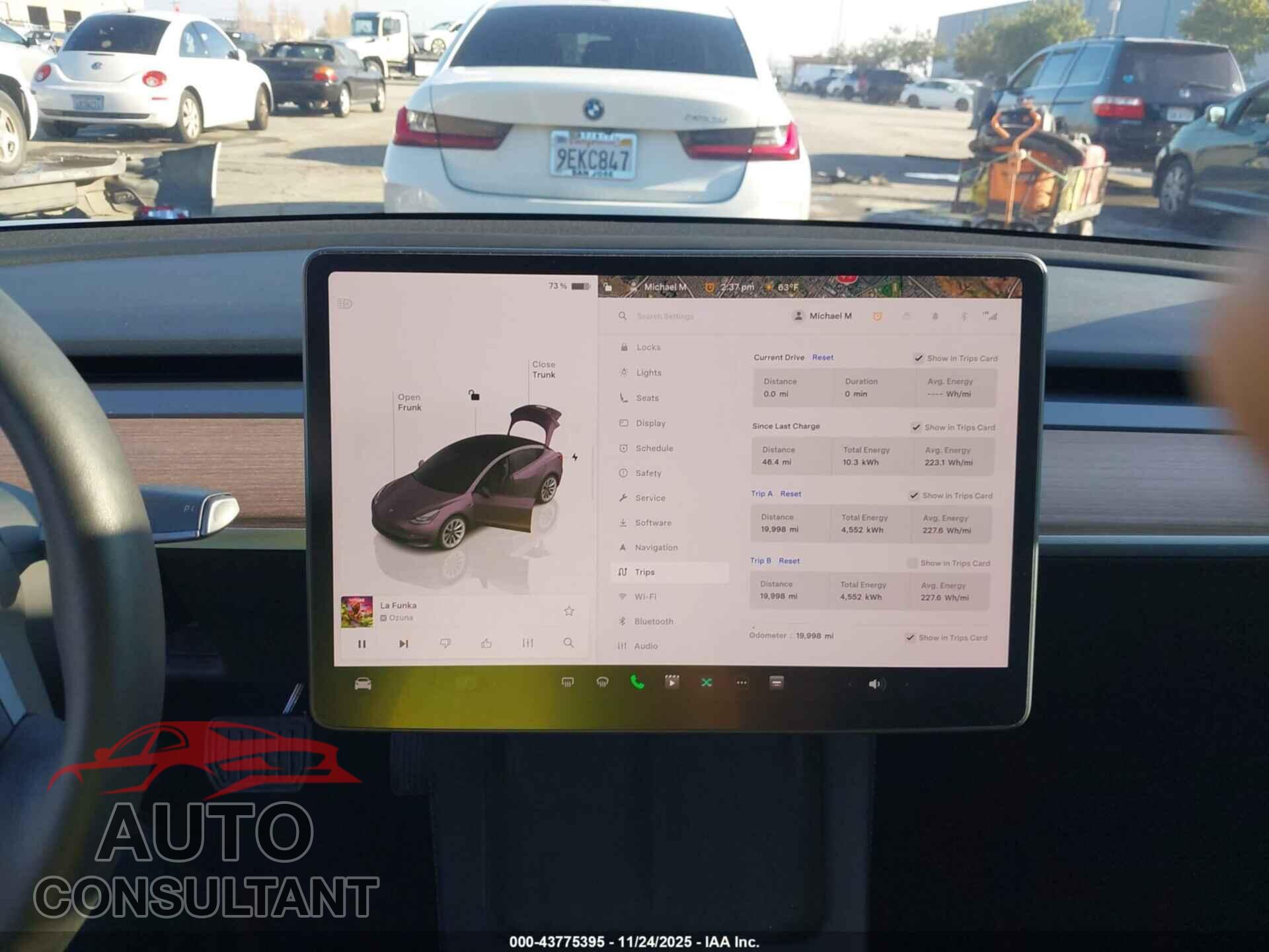 TESLA MODEL 3 2023 - 5YJ3E1EA7PF647710
