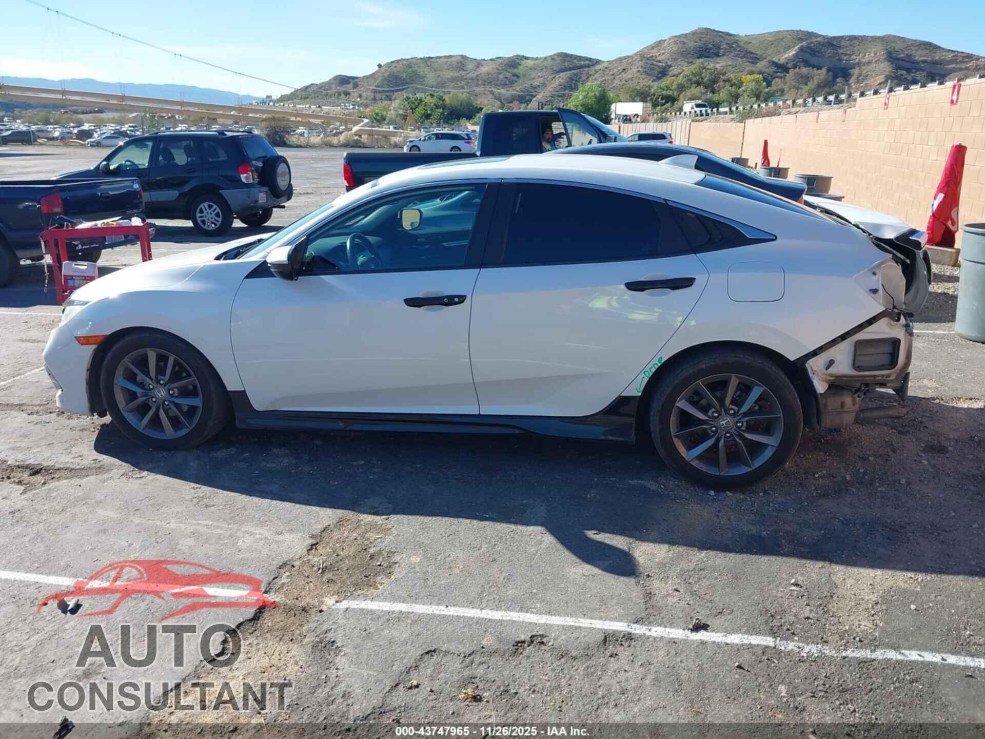 HONDA CIVIC 2020 - 19XFC1F37LE013395