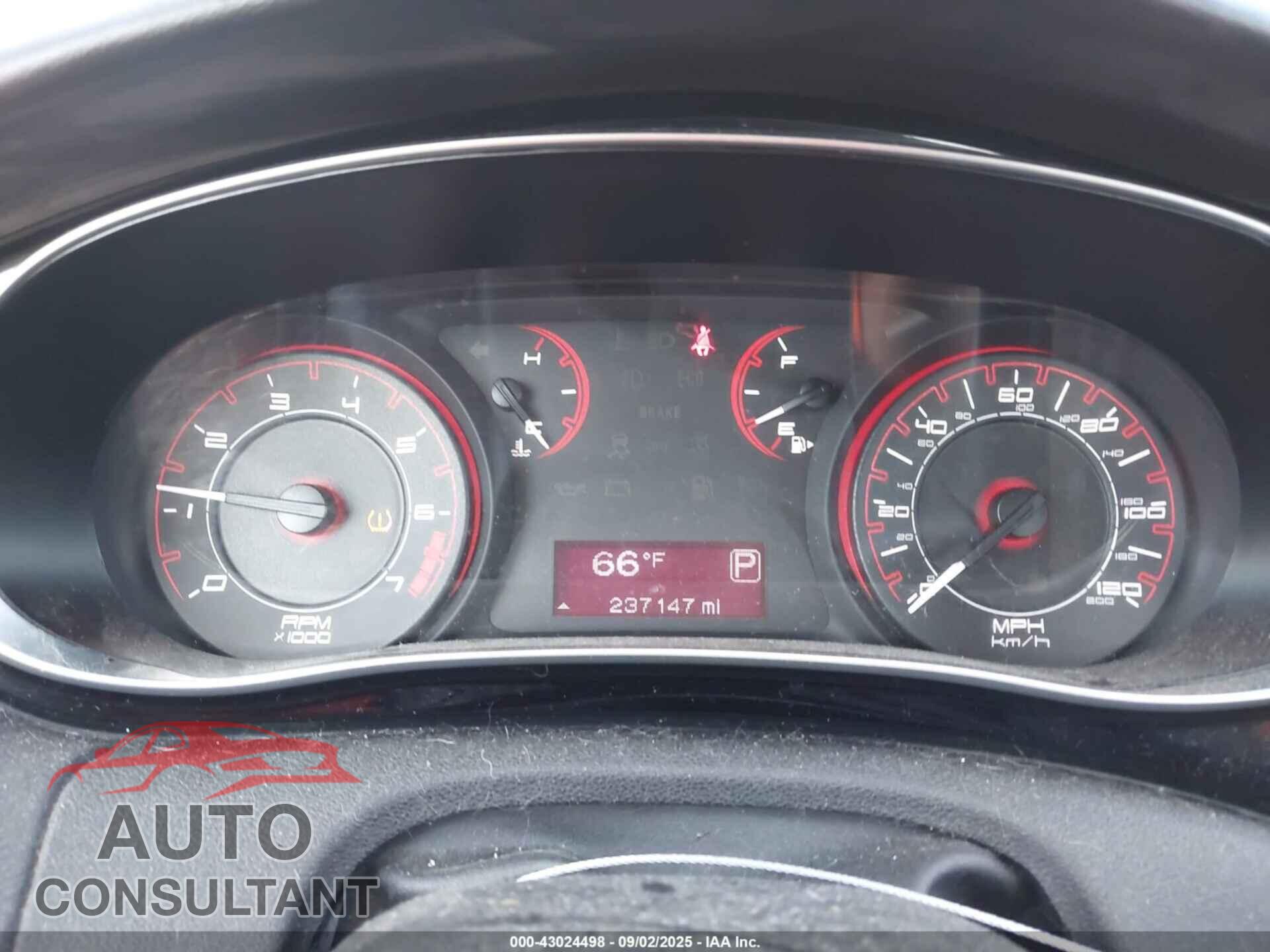 DODGE DART 2013 - 1C3CDFAA1DD247073