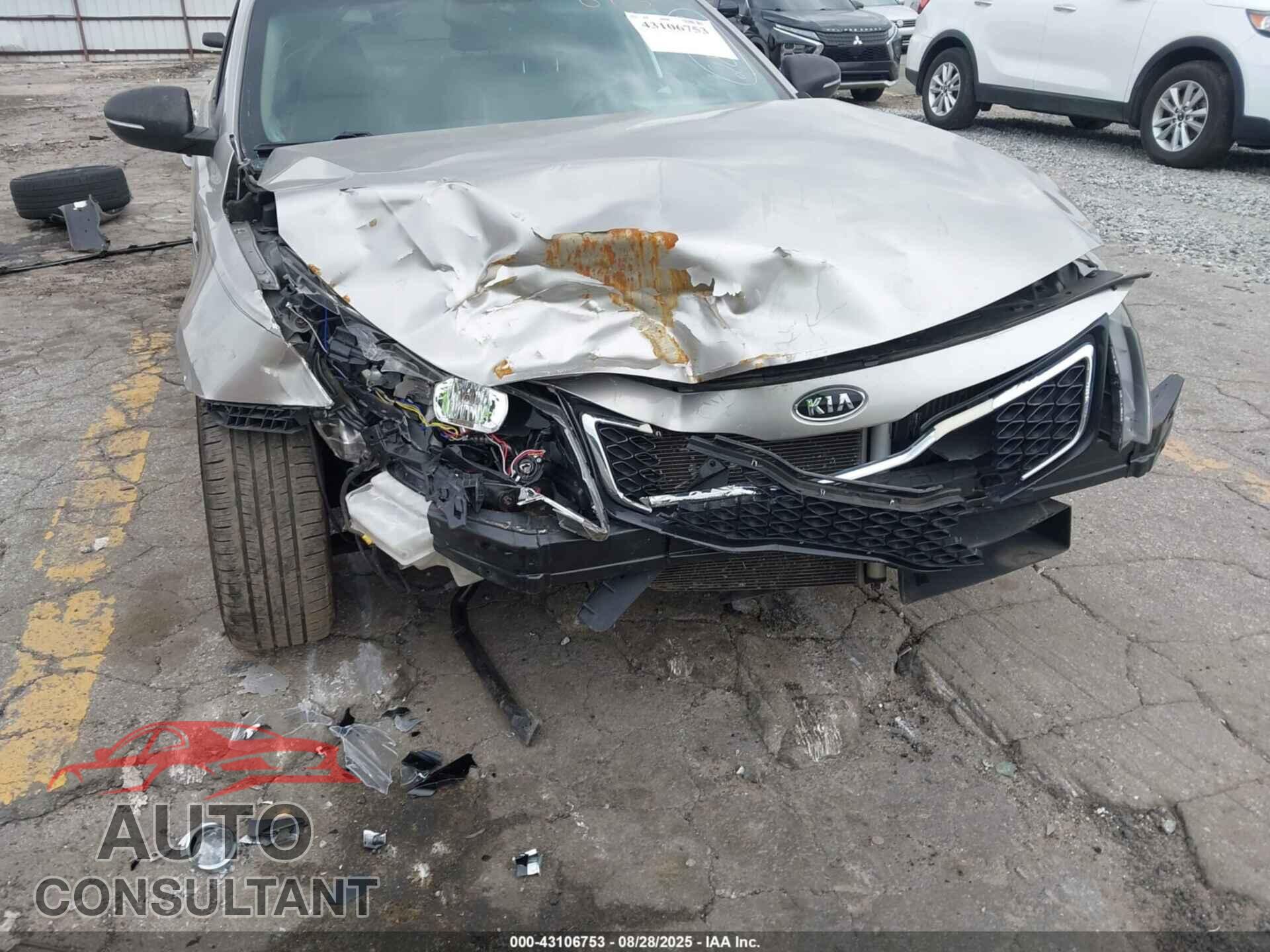 KIA OPTIMA 2012 - 5XXGN4A62CG074341