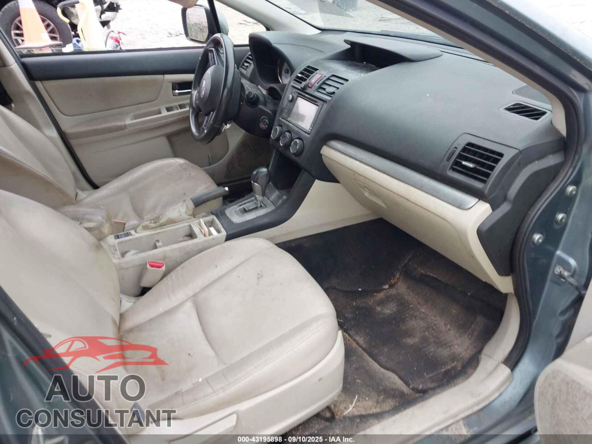 SUBARU IMPREZA 2012 - JF1GPAU65CH229221