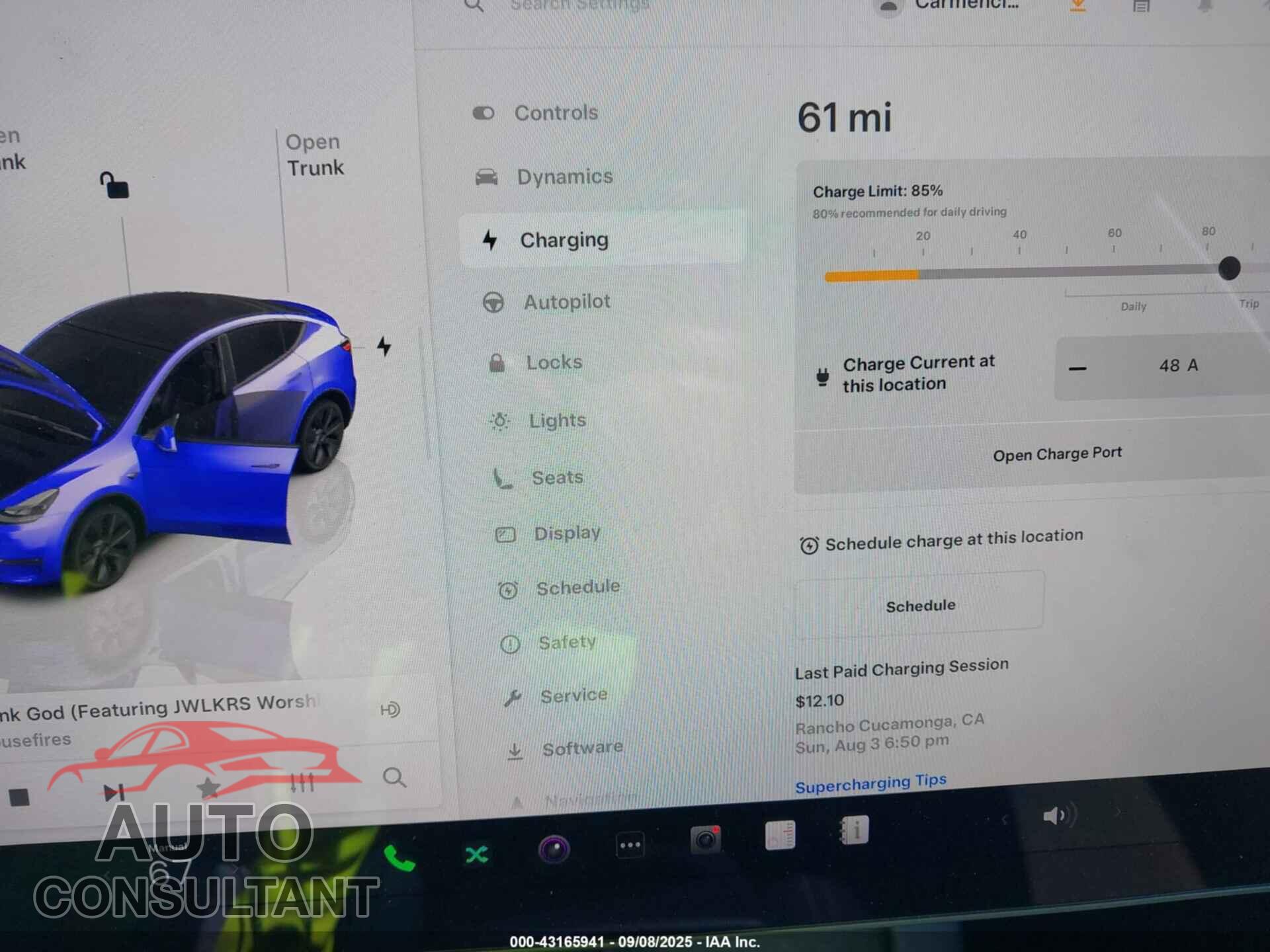 TESLA MODEL Y 2024 - 7SAYGDED2RF169875