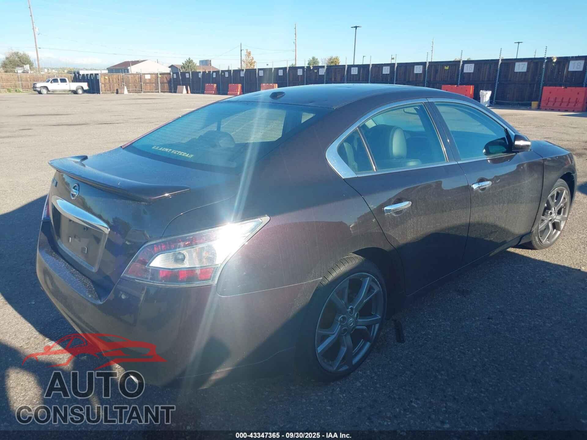 NISSAN MAXIMA 2014 - 1N4AA5AP1EC489613