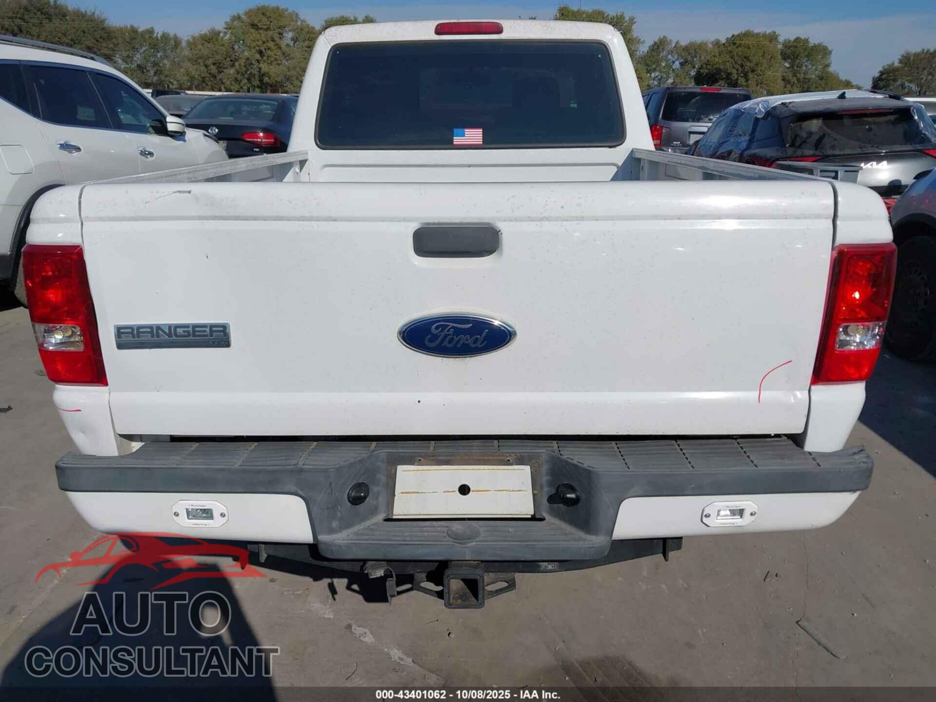 FORD RANGER 2011 - 1FTLR1EE1BPA59260