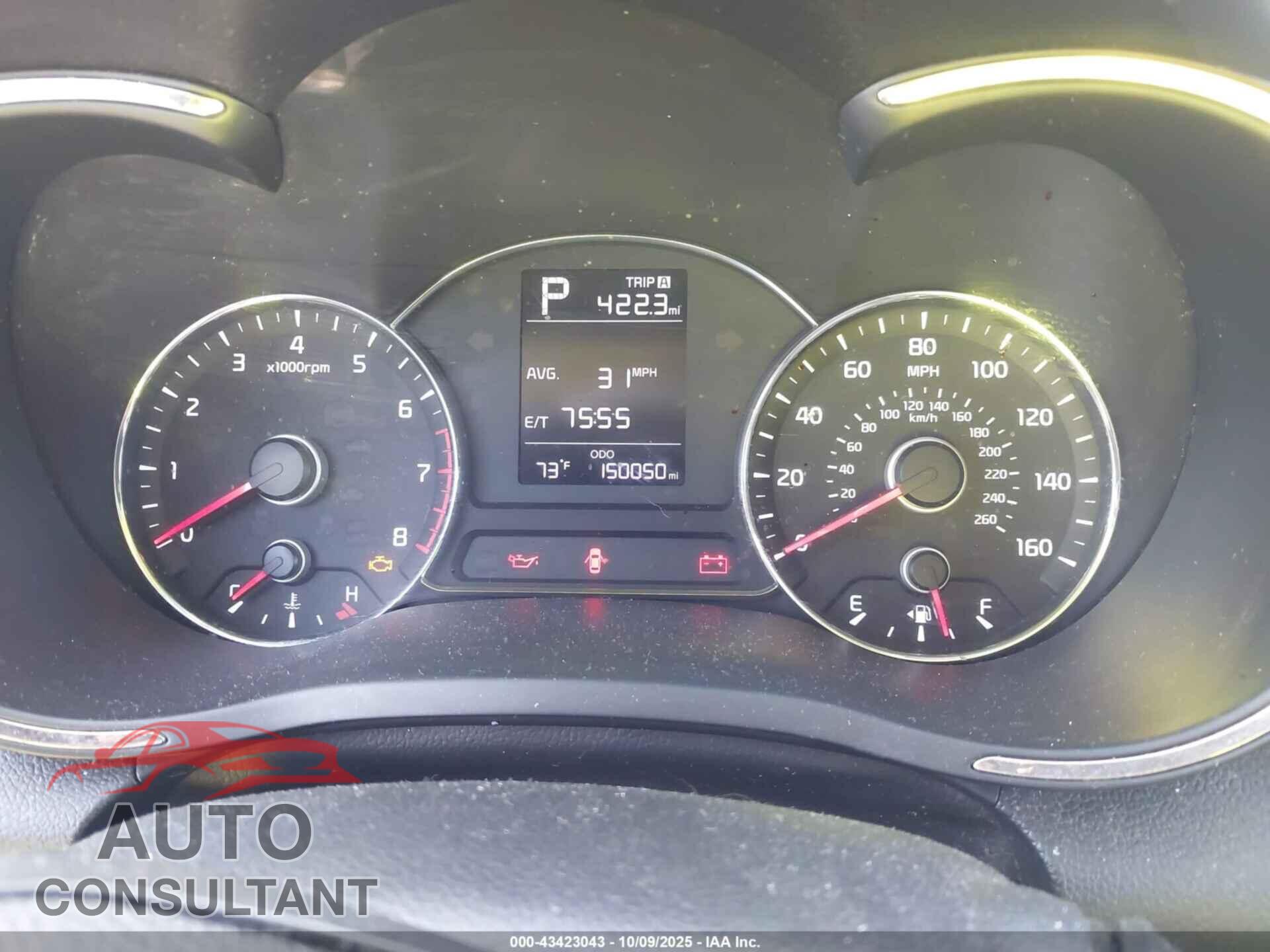 KIA FORTE 2017 - 3KPFK4A74HE109698