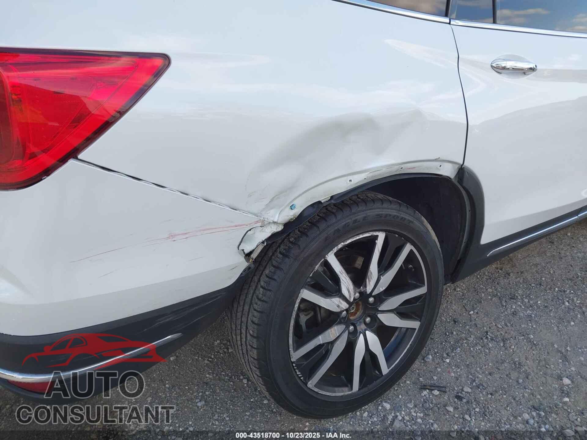HONDA PILOT 2021 - 5FNYF6H66MB045237