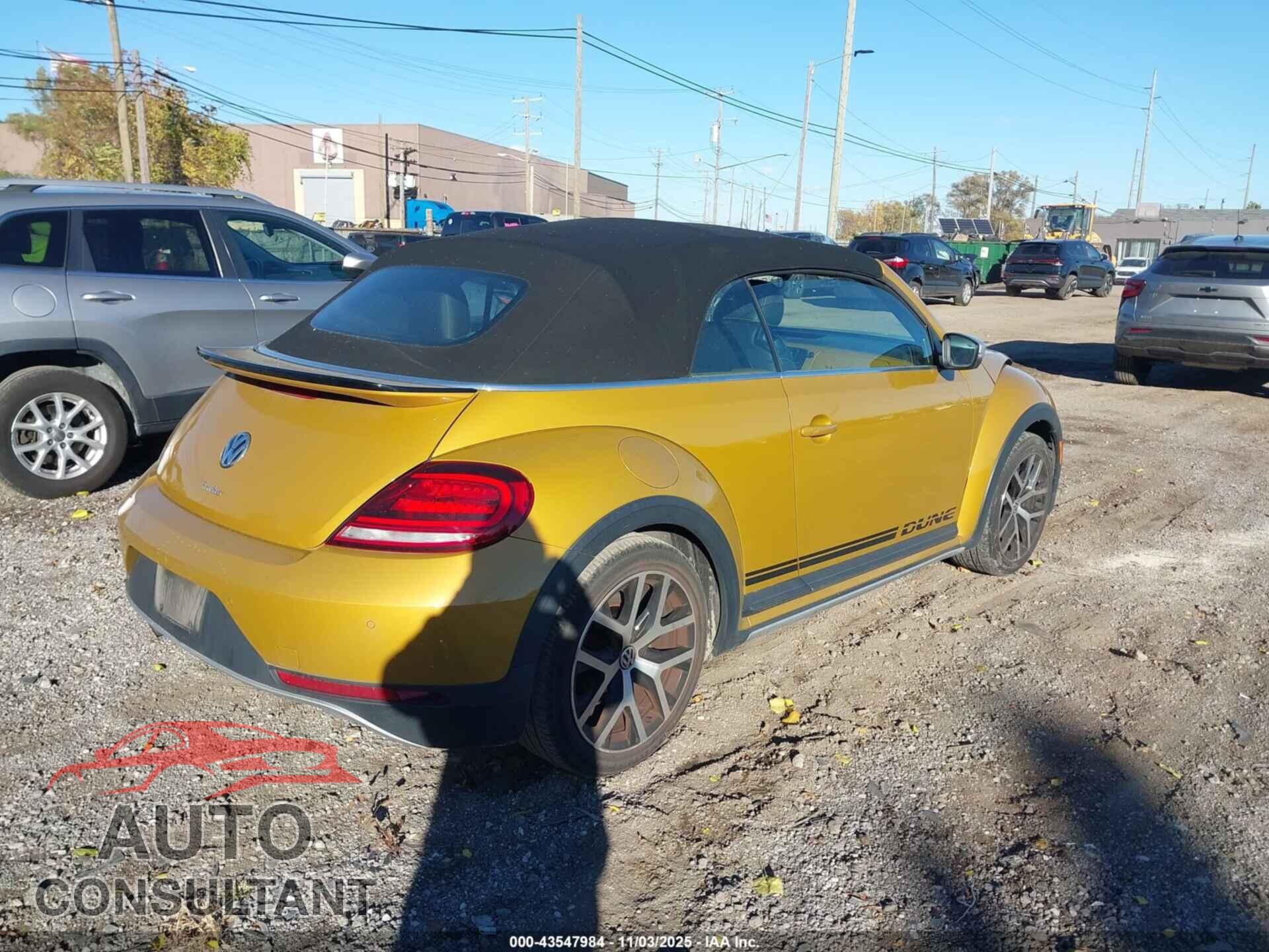 VOLKSWAGEN BEETLE 2017 - 3VWT17AT5HM800164
