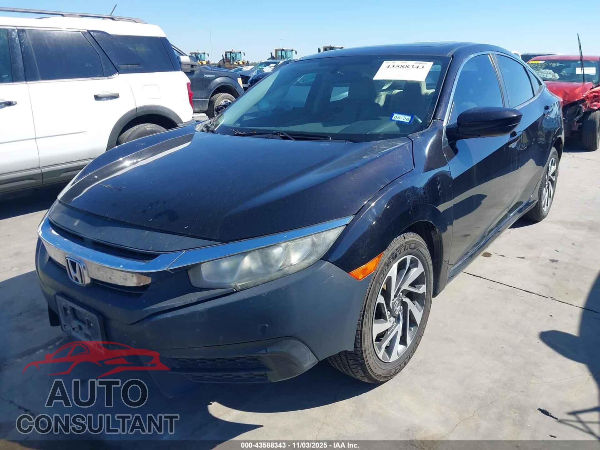 HONDA CIVIC 2017 - 19XFC2F76HE021939
