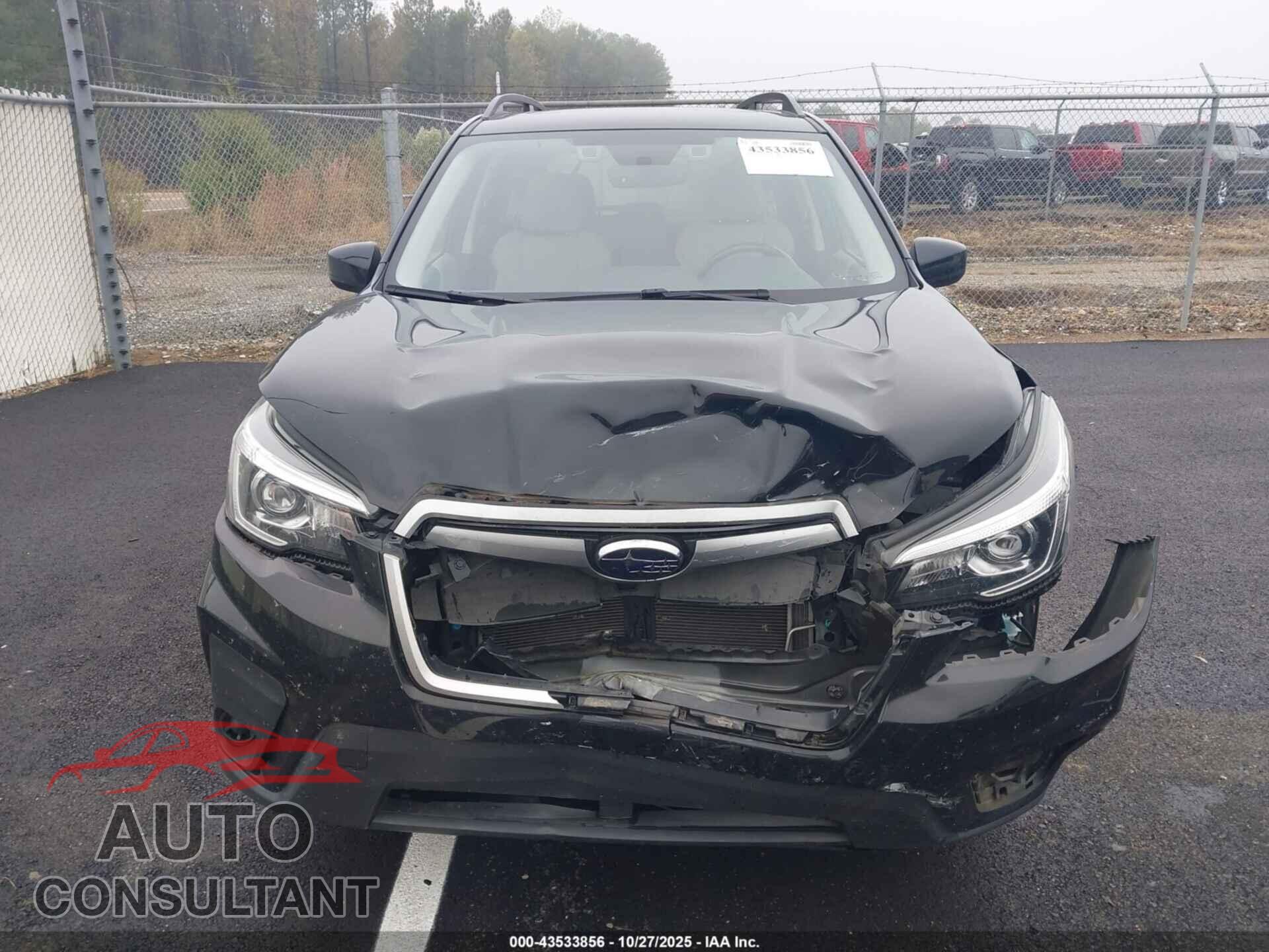 SUBARU FORESTER 2019 - JF2SKAEC0KH509183