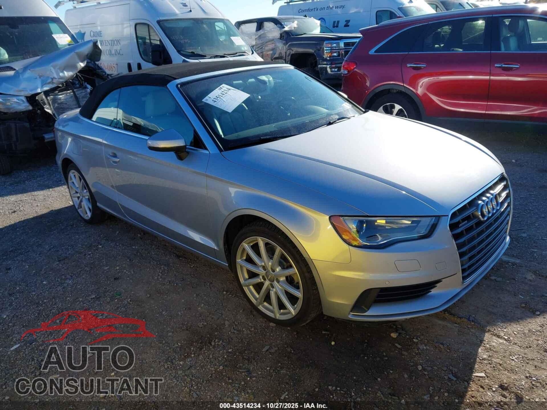 AUDI A3 2015 - WAU7FLFF2F1094456
