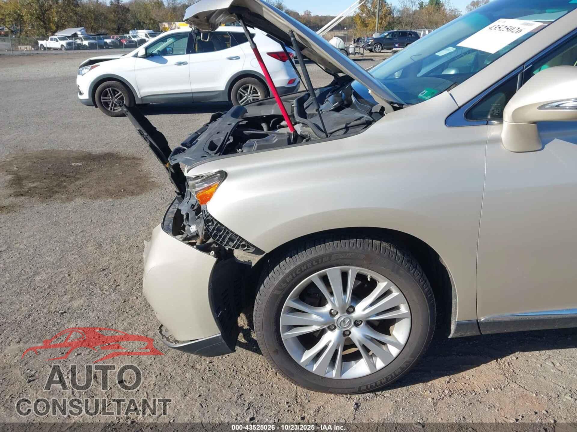 LEXUS RX 450H 2011 - JTJBC1BA5B2040039