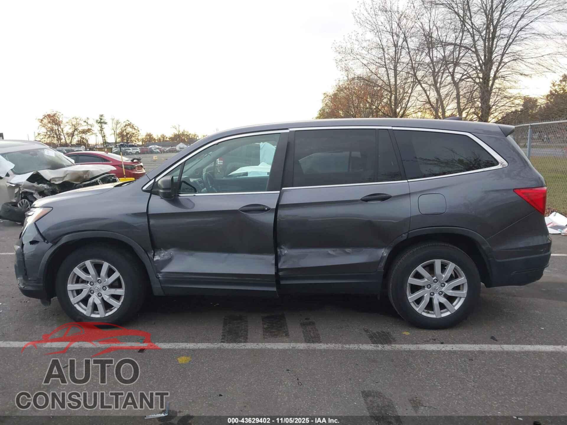 HONDA PILOT 2019 - 5FNYF6H10KB077408