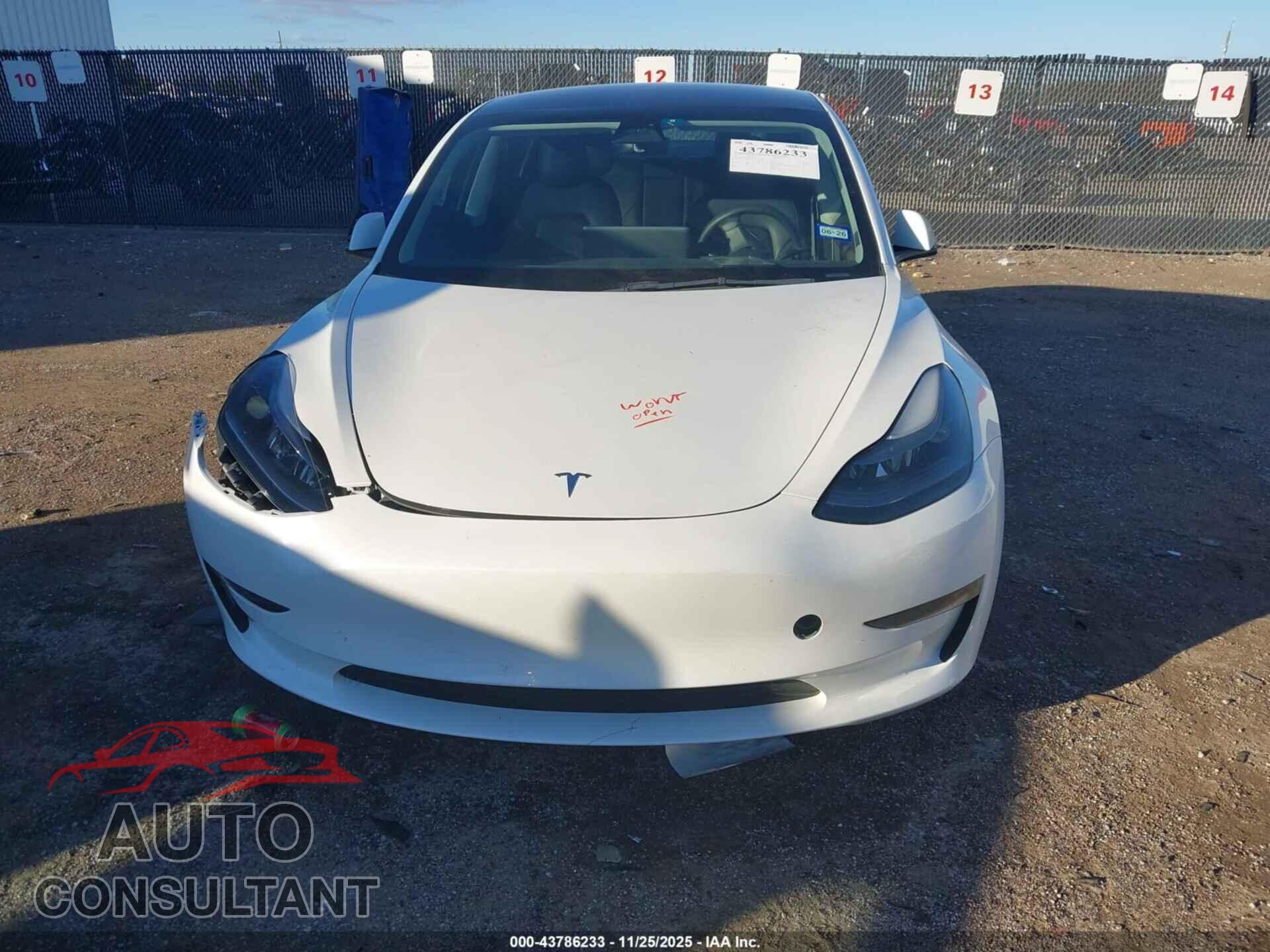 TESLA MODEL 3 2023 - 5YJ3E1EA4PF447853