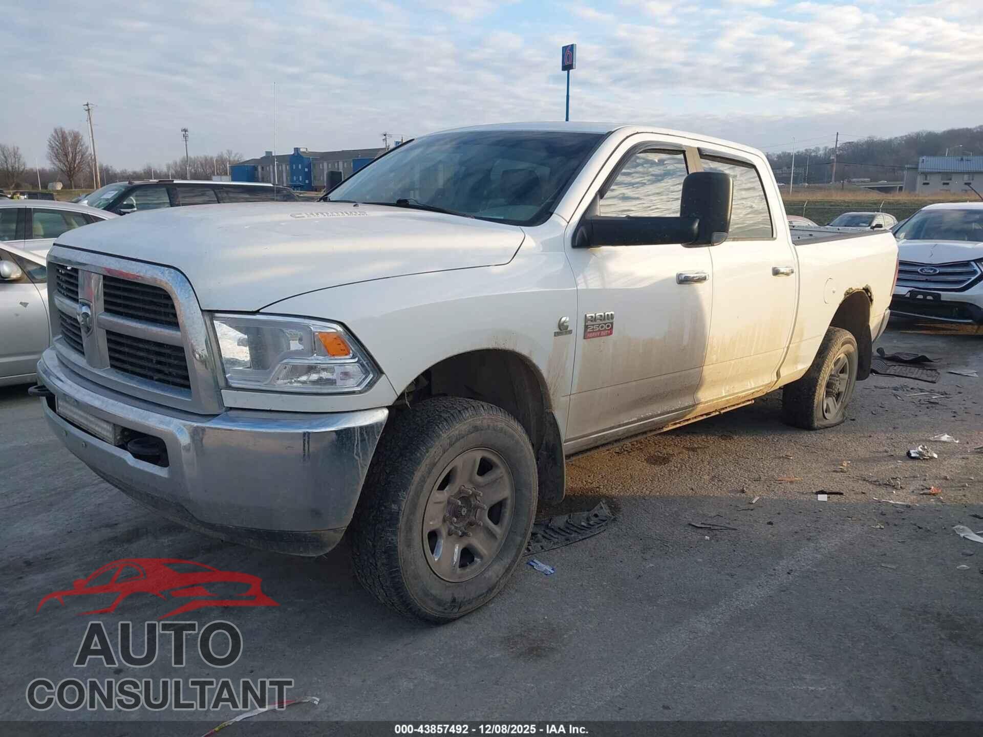 DODGE RAM 2500 2010 - 3D7UT2CL0AG131152