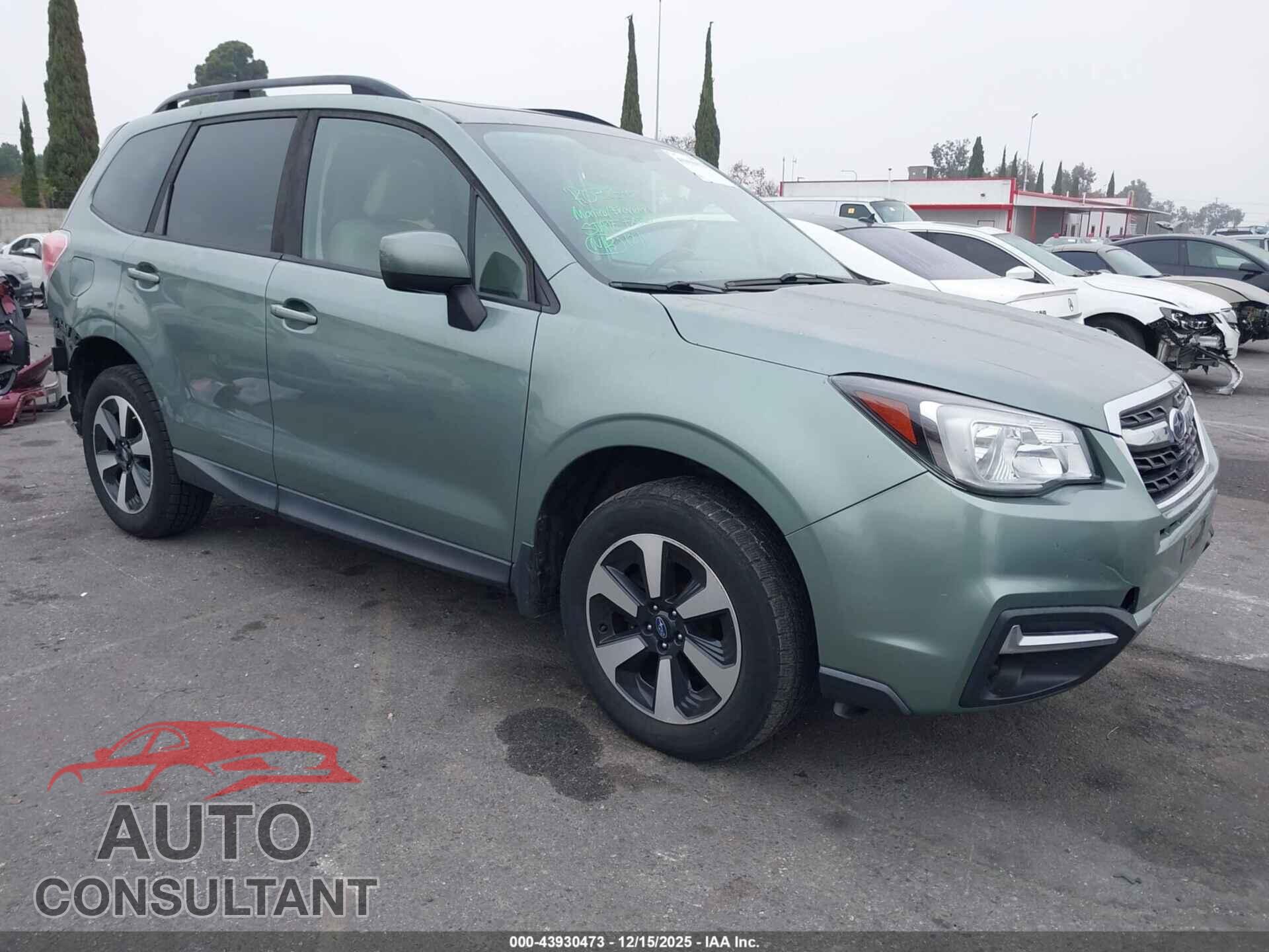 SUBARU FORESTER 2017 - JF2SJAEC6HH551675