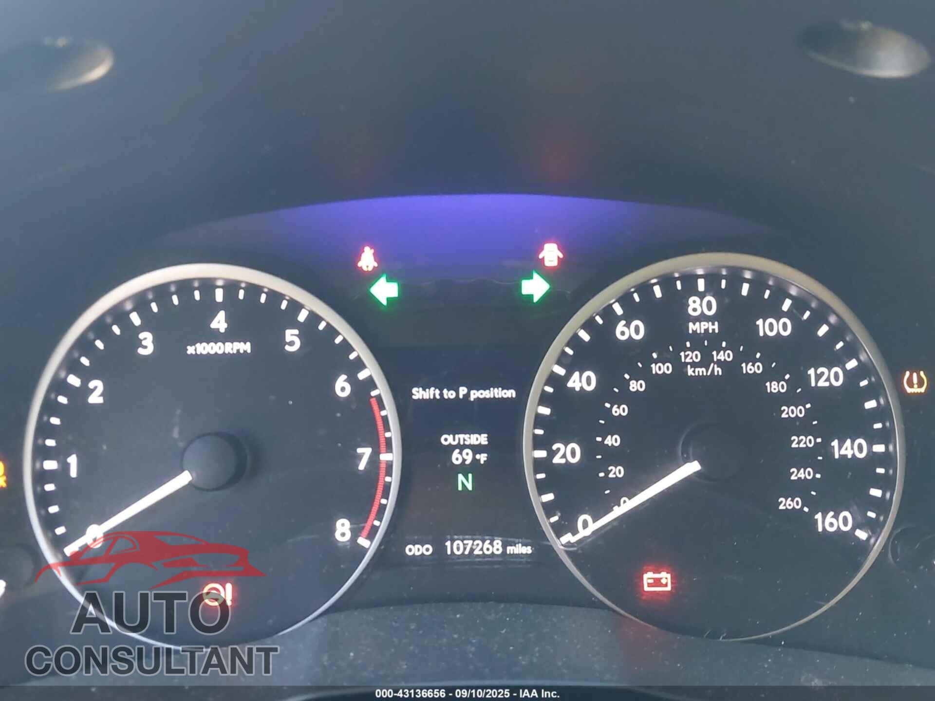 LEXUS ES 350 2015 - JTHBK1GG4F2180445