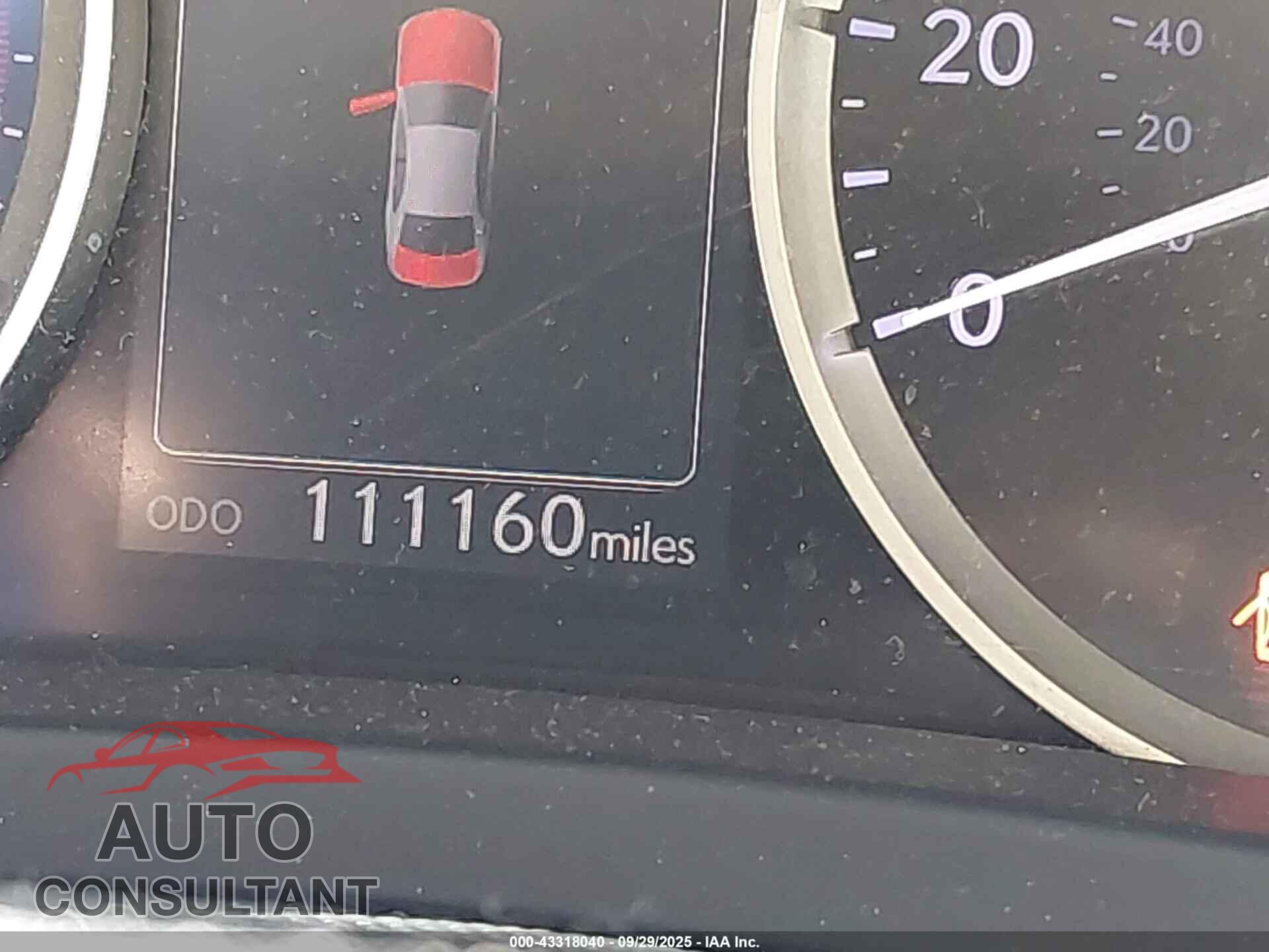 LEXUS IS 250 2015 - JTHBF1D22F5082980